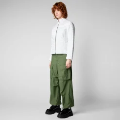 Save The Duck Animal-Free Steppjacken>Animal Free Damen-steppjacke Andreina In Weiss