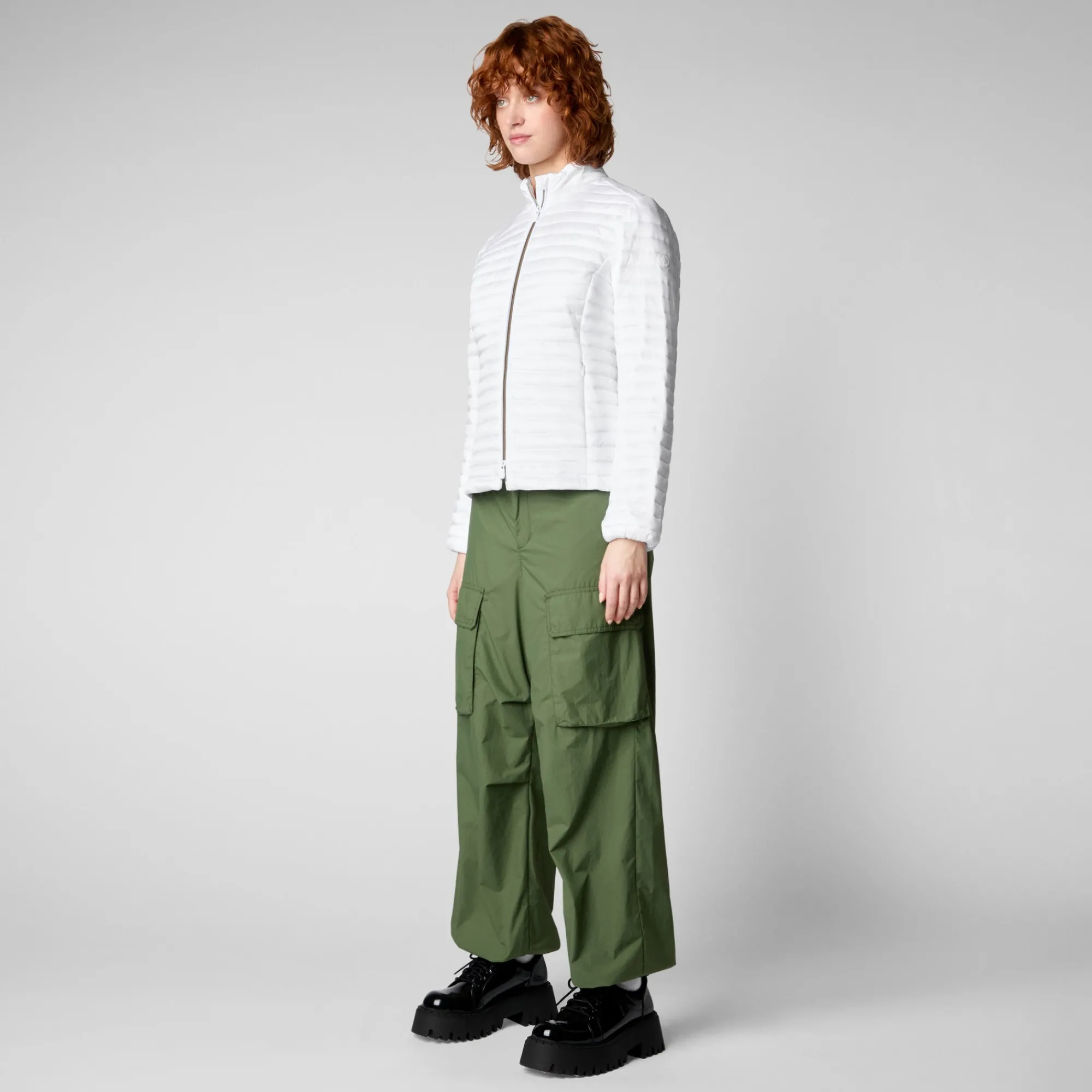 Save The Duck Animal-Free Steppjacken>Animal Free Damen-steppjacke Andreina In Weiss
