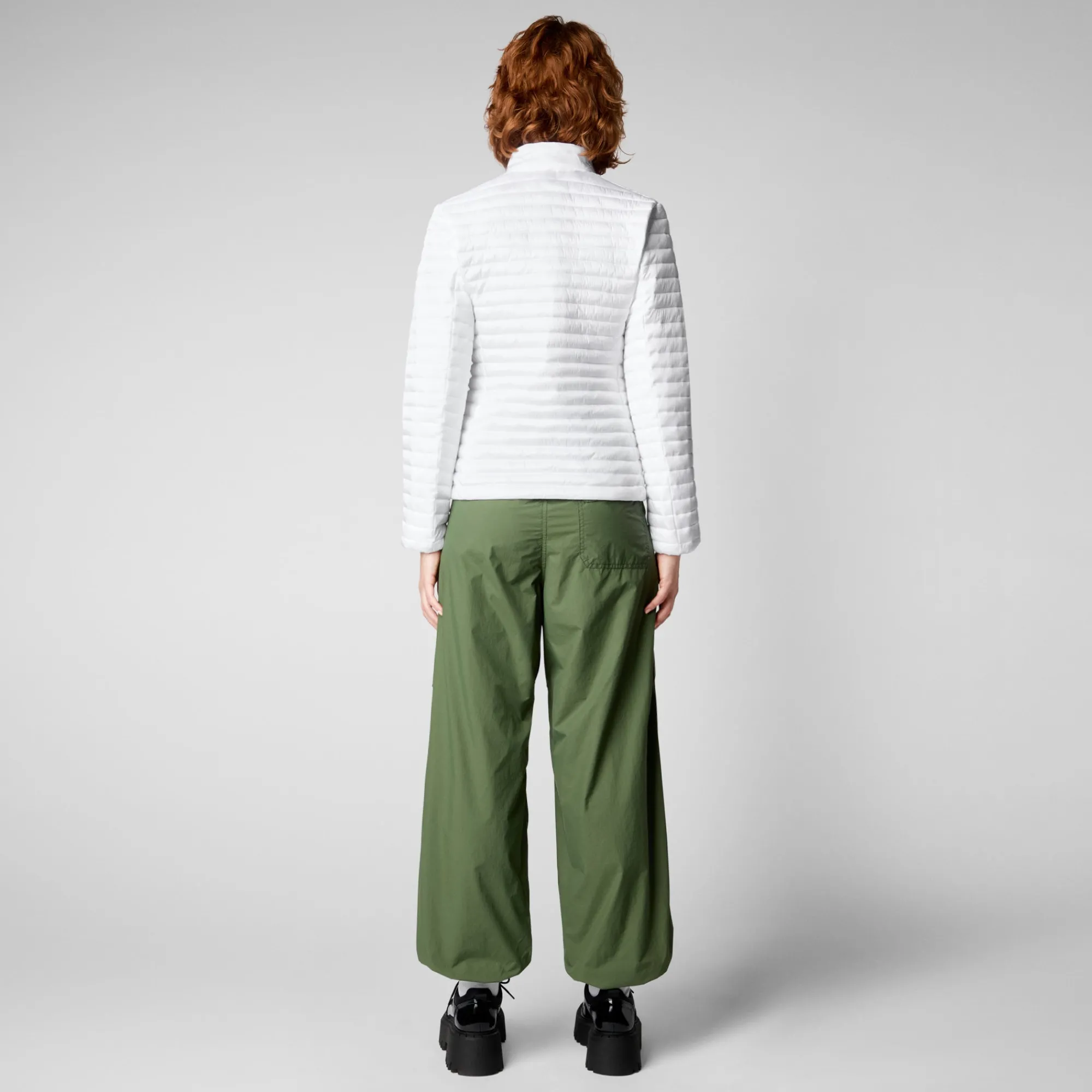 Save The Duck Animal-Free Steppjacken>Animal Free Damen-steppjacke Andreina In Weiss