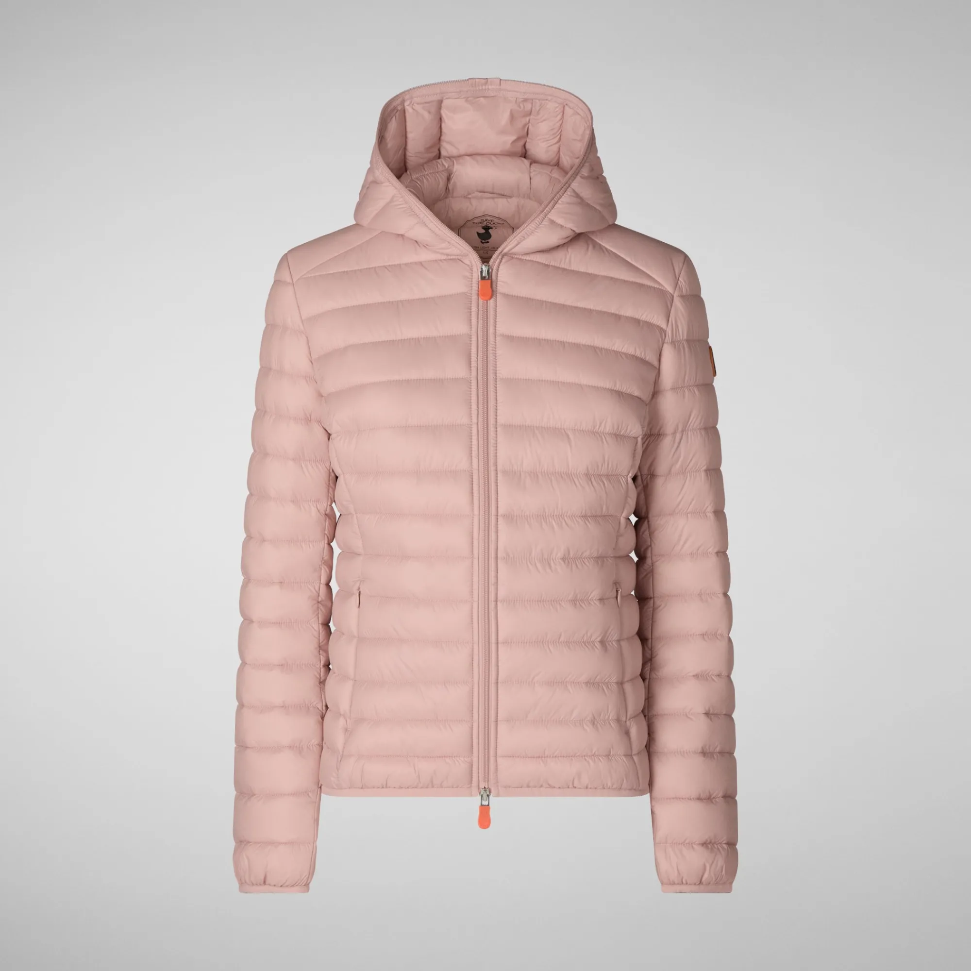 Save The Duck Animal-Free Steppjacken>Animal-free Damen-Steppjacke Daisy Mit Kapuze In Blassrosa