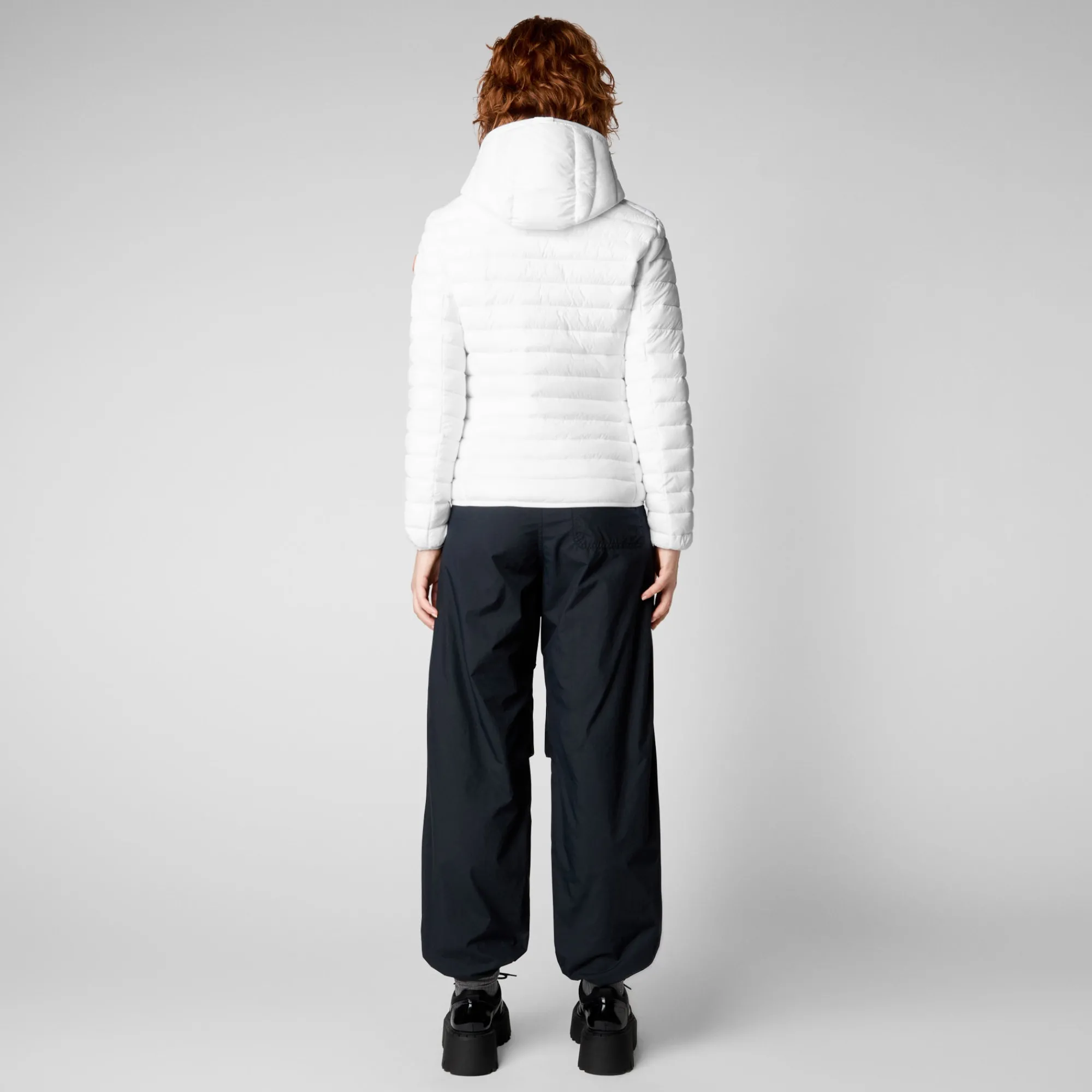 Save The Duck Animal-Free Steppjacken>Animal-free Damen-Steppjacke Daisy Mit Kapuze In Cremefarbe Cremefarben