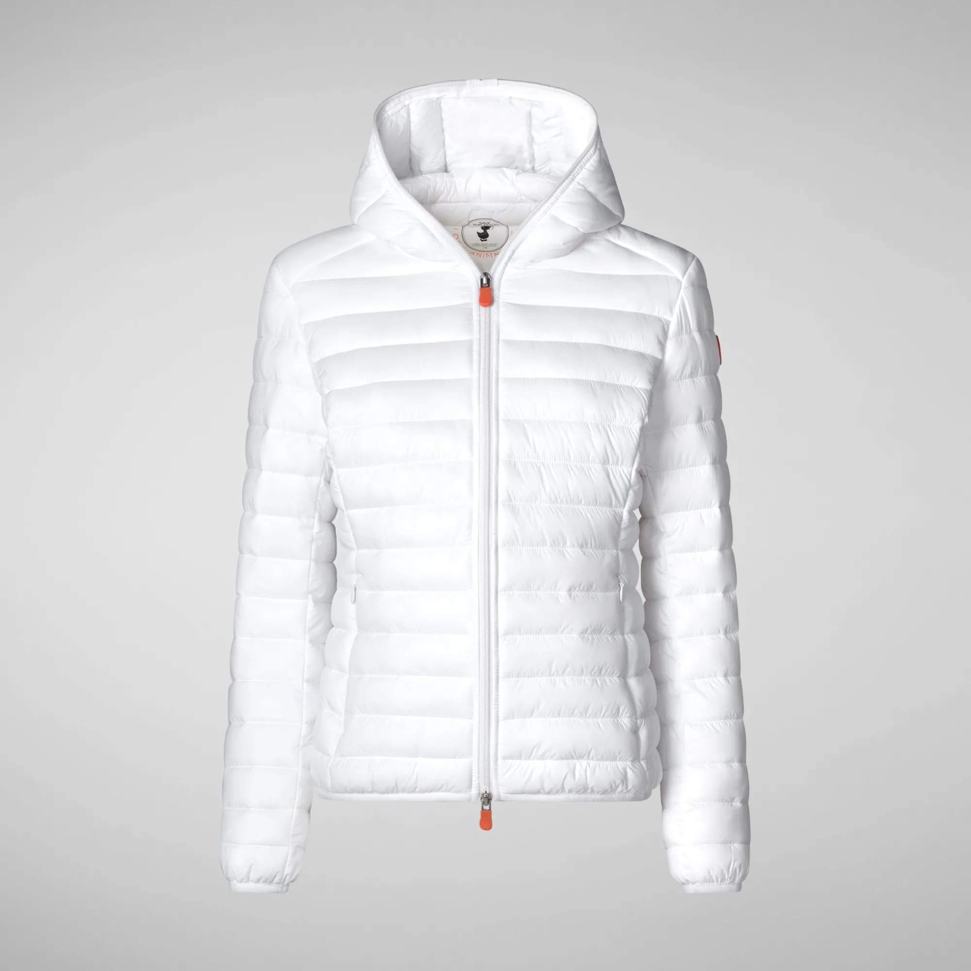 Save The Duck Animal-Free Steppjacken>Animal-free Damen-Steppjacke Daisy Mit Kapuze In Cremefarbe Cremefarben