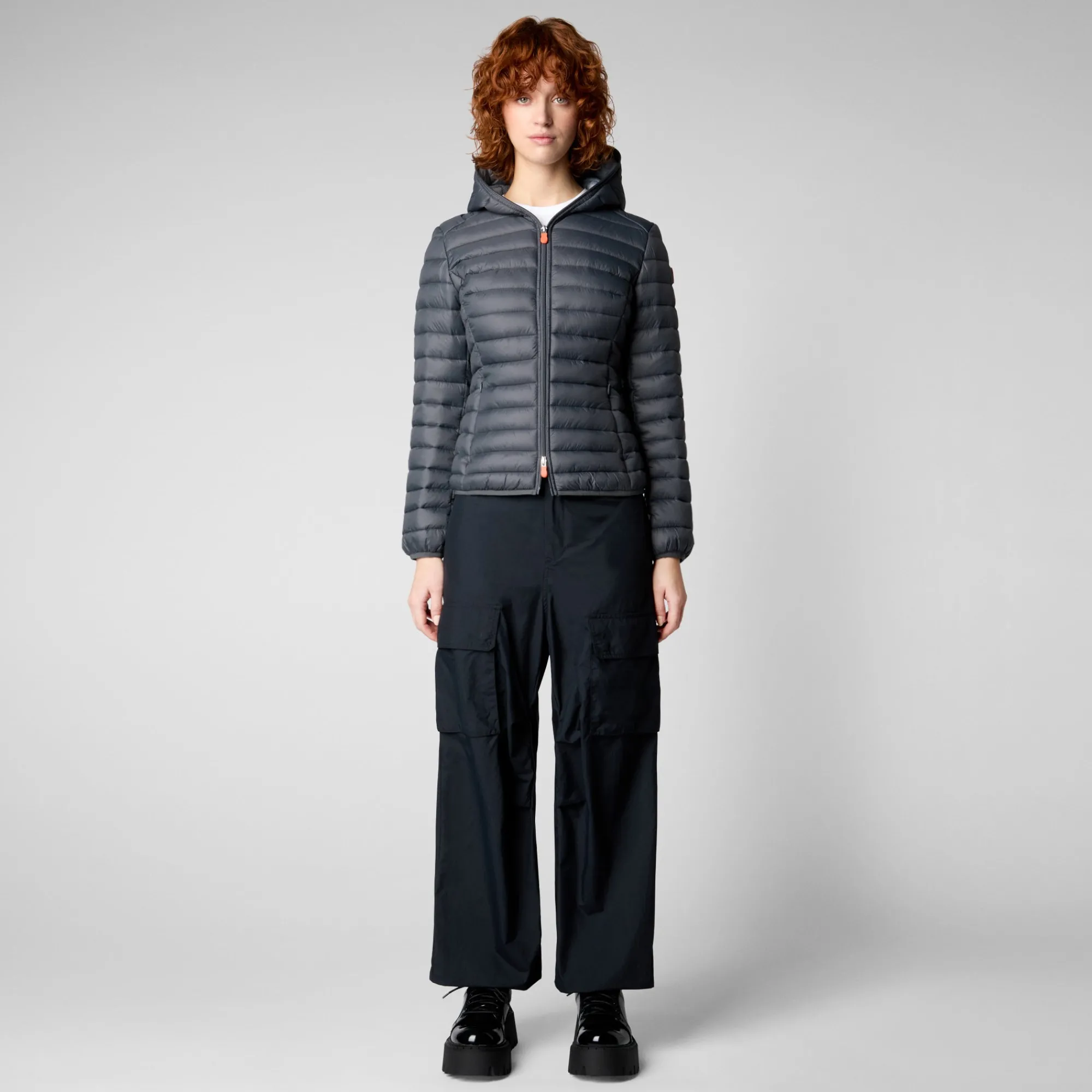 Save The Duck Animal-Free Steppjacken>Animal-free Damen-steppjacke Daisy In Sturmgrau