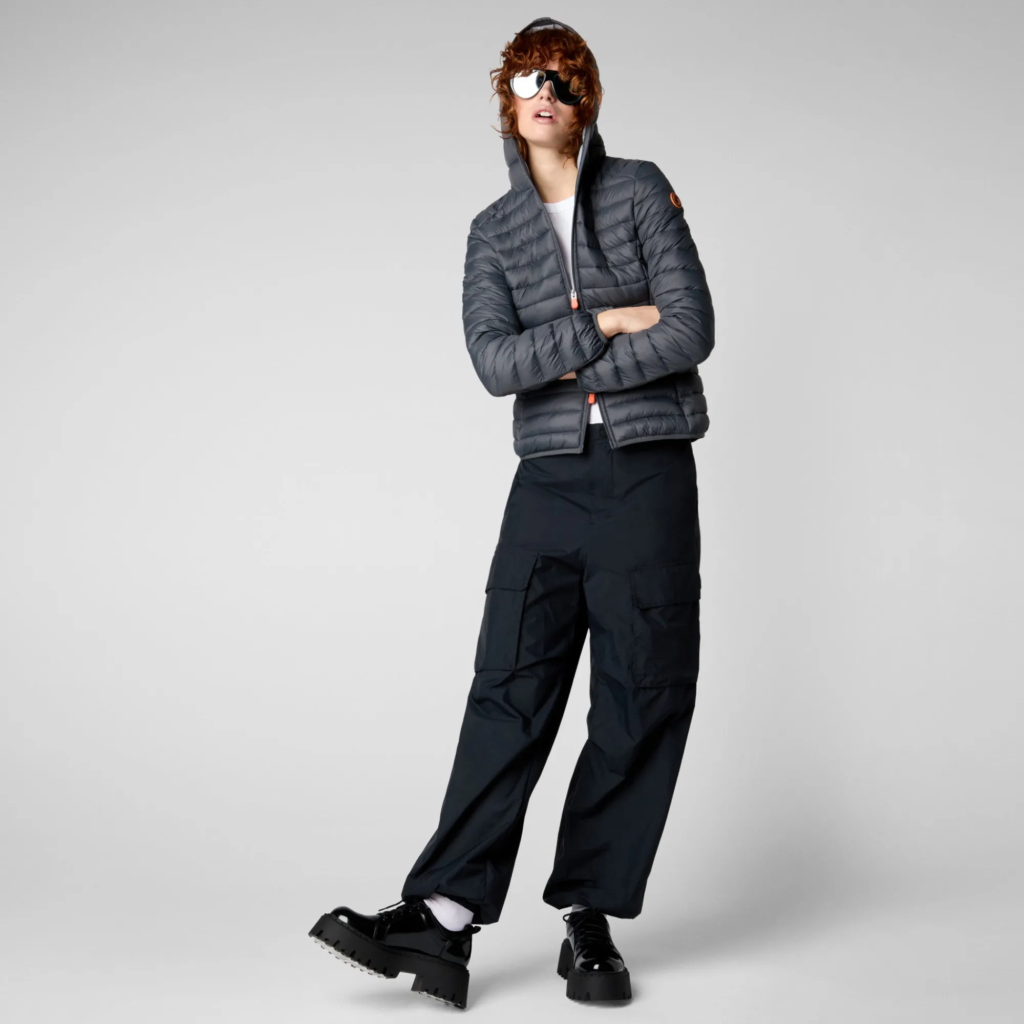 Save The Duck Animal-Free Steppjacken>Animal-free Damen-steppjacke Daisy In Sturmgrau