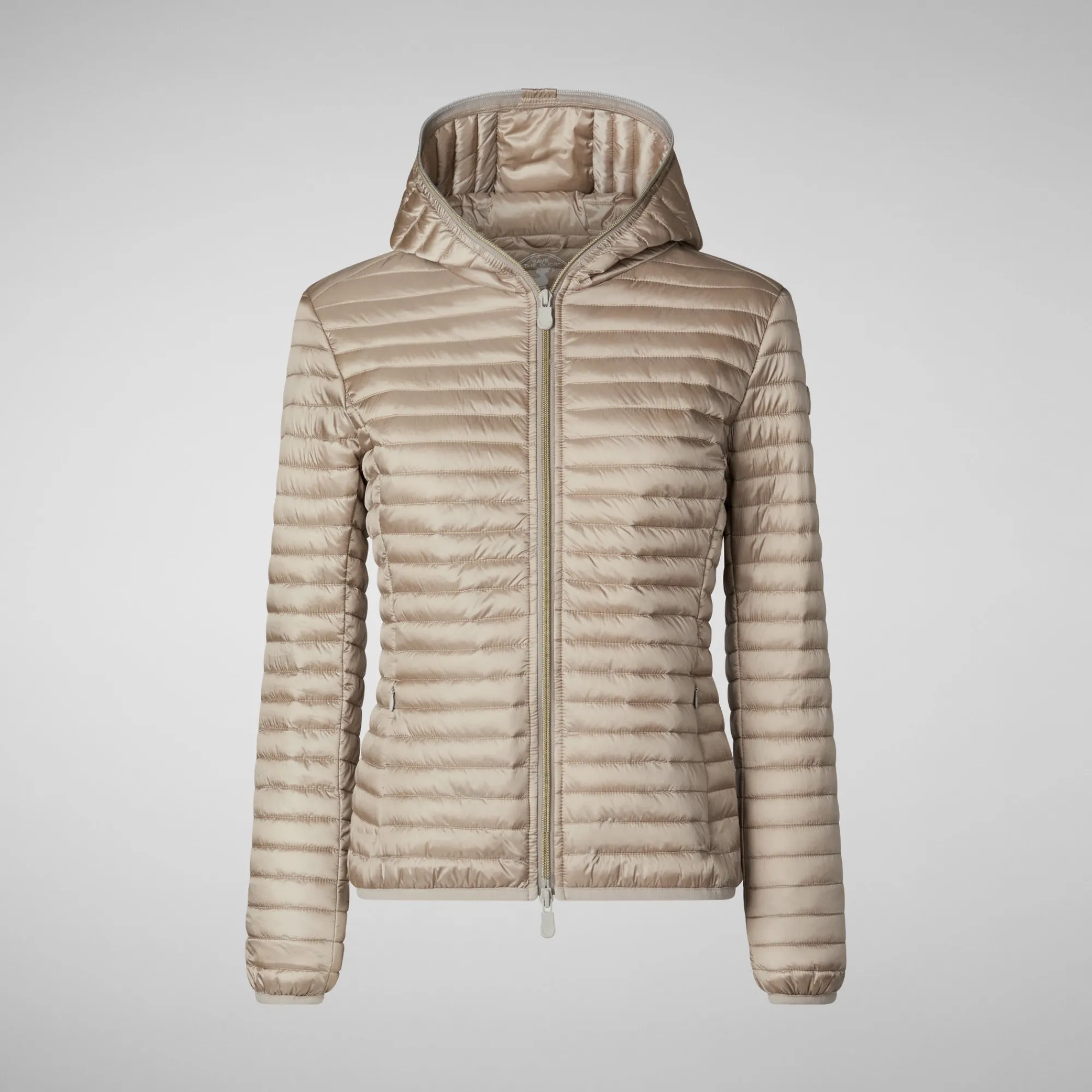 Save The Duck Animal-Free Steppjacken>Animal-free Damen-steppjacke Alexa In Perlgrau