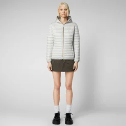 Save The Duck Animal-Free Steppjacken>ANIMAL-FREE DAMEN-STEPPJACKE KYLA IN Nebelgrau