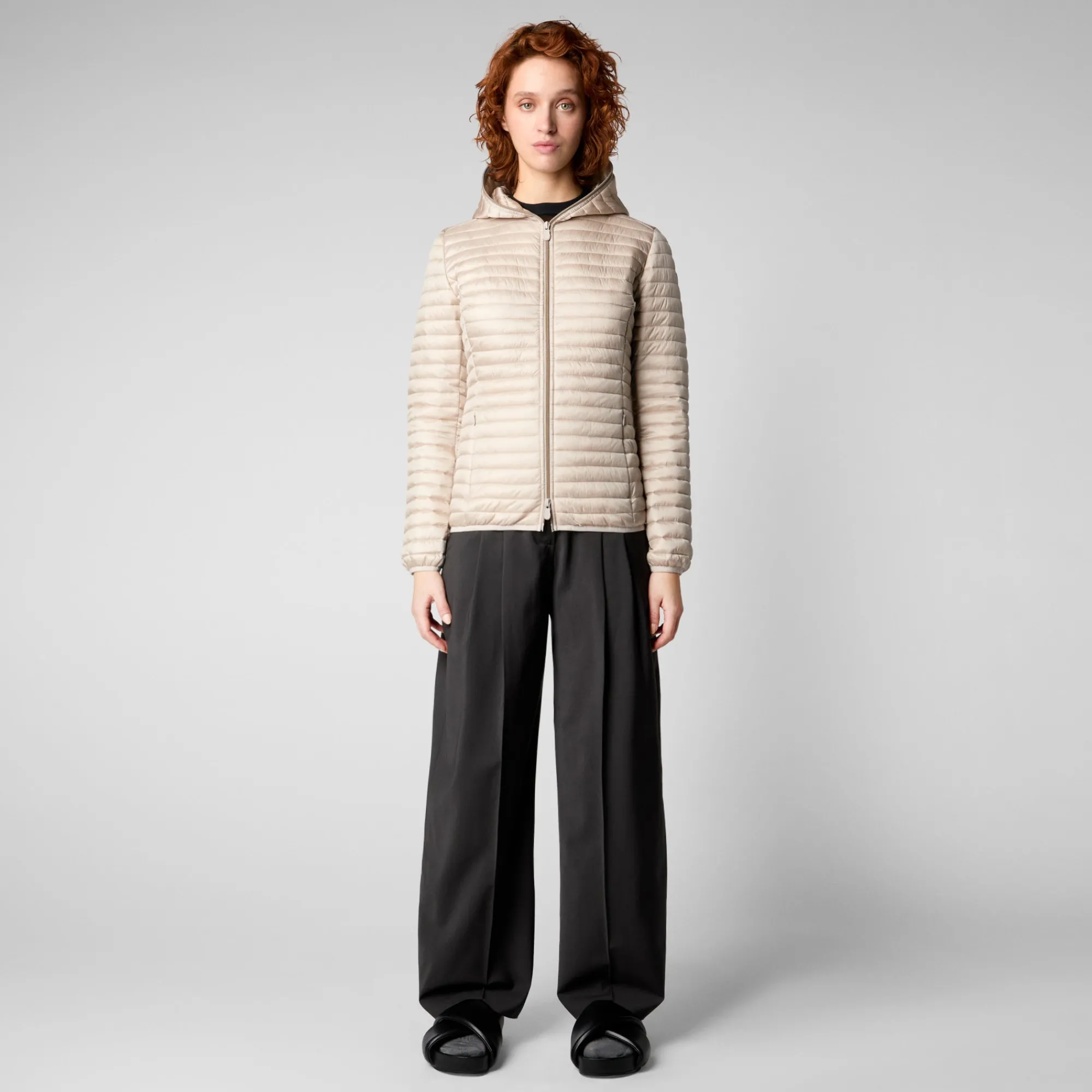 Save The Duck Animal-Free Steppjacken>Animal-free Damen-steppjacke Alexa In Sandbeige