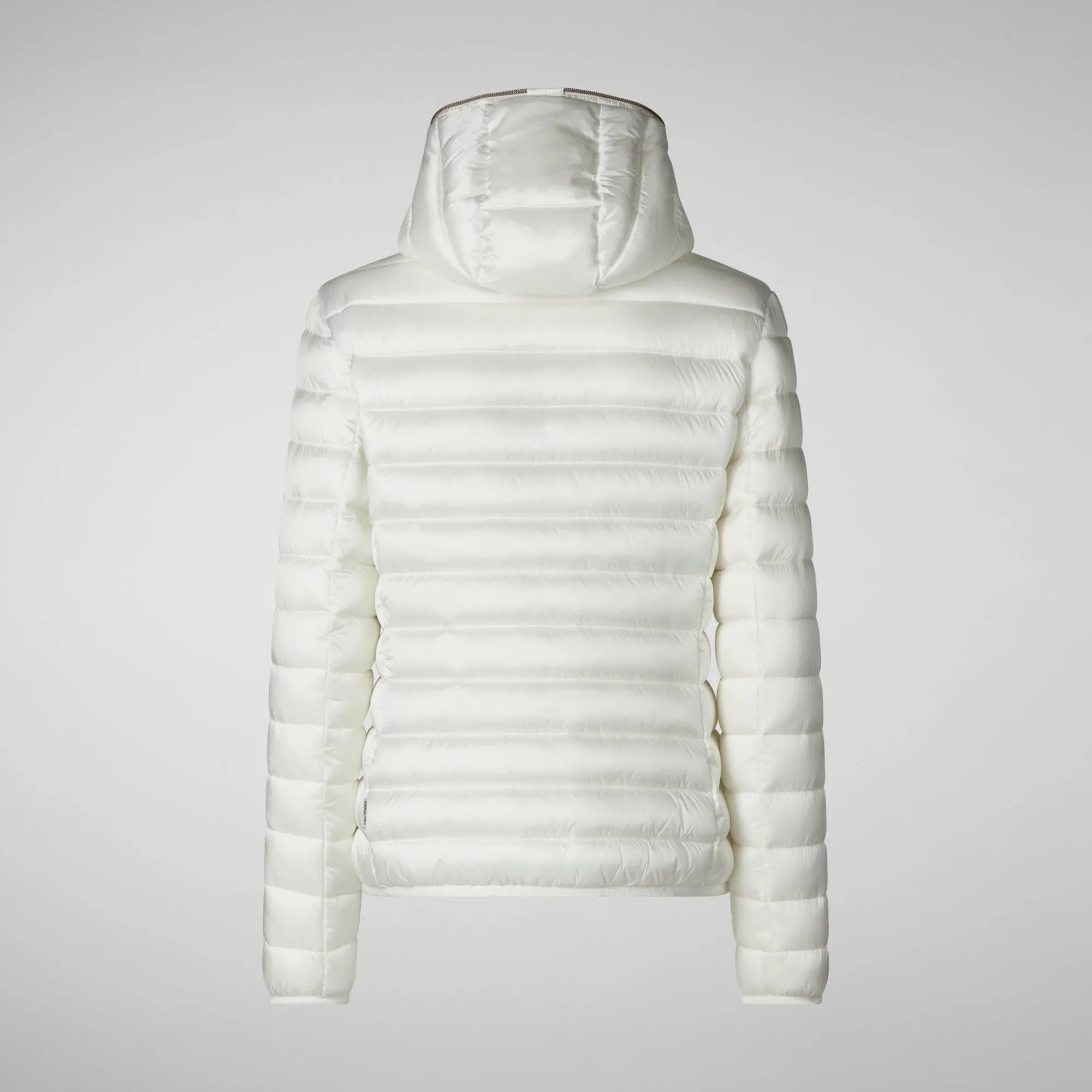 Save The Duck Animal-Free Steppjacken>Animal-free Damen-steppjacke Alexis Mit Kapuze In Cremeweiß Cremefarben