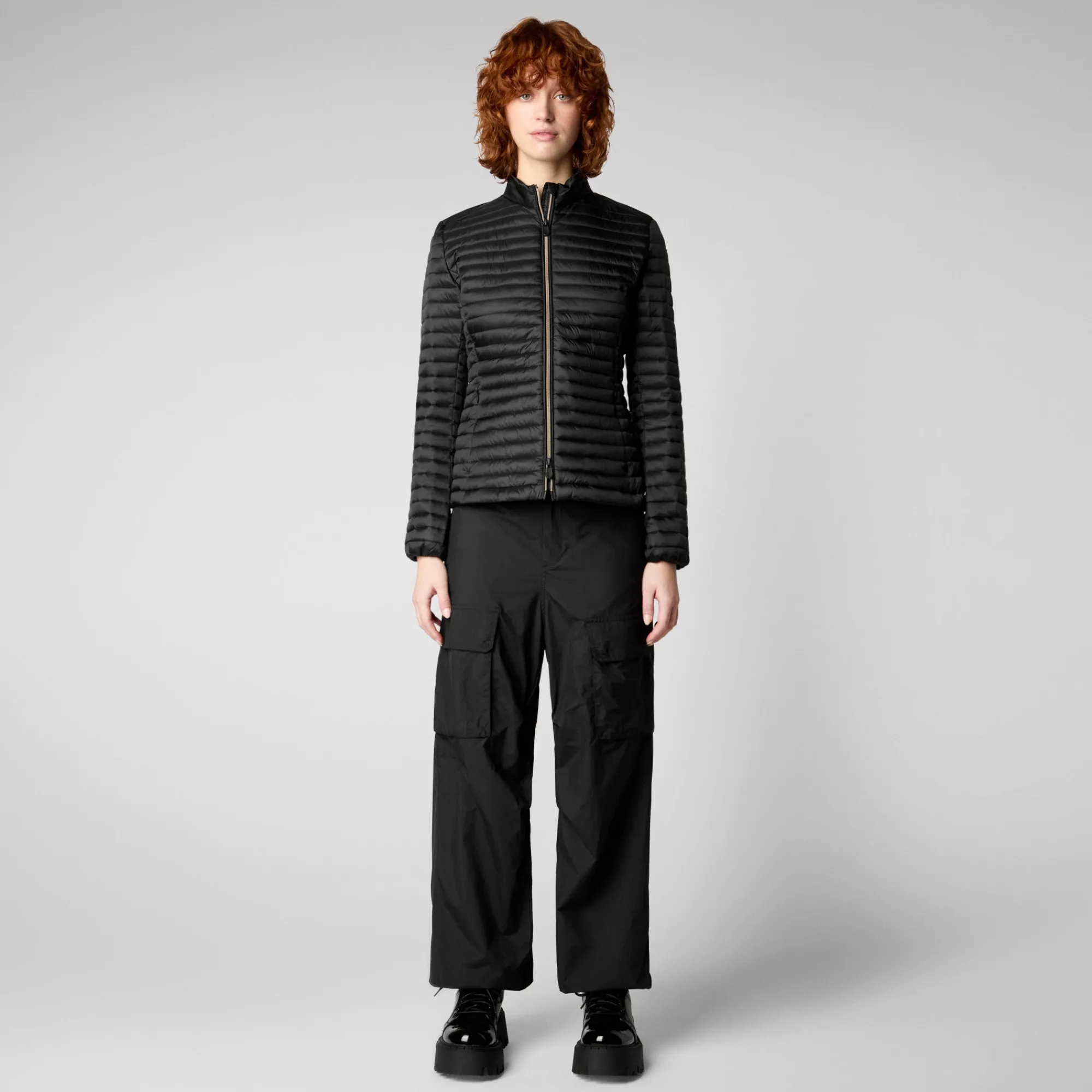 Save The Duck Animal-Free Steppjacken>ANIMAL-FREE DAMEN-STEPPJACKE ANDREINA In Schwarz