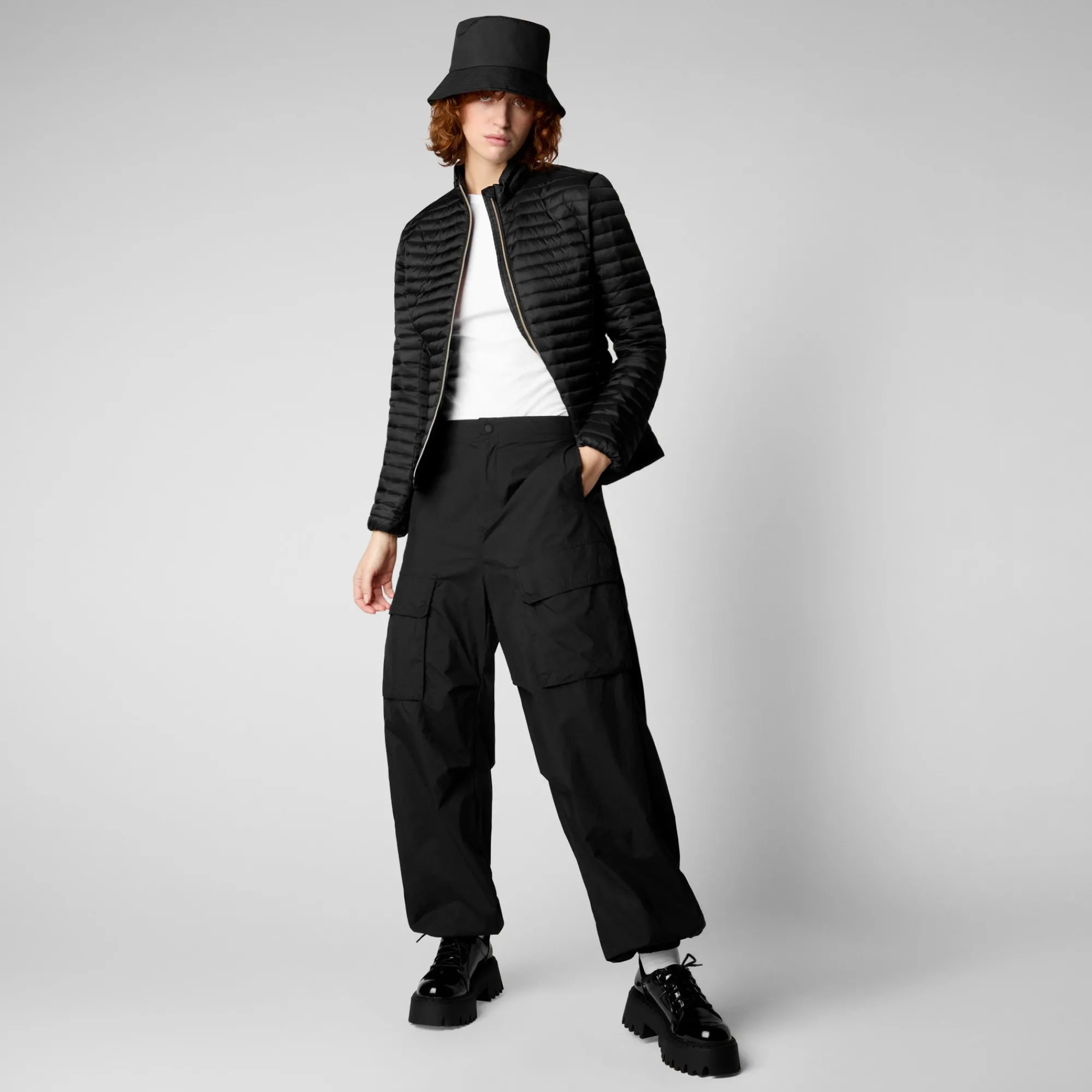 Save The Duck Animal-Free Steppjacken>ANIMAL-FREE DAMEN-STEPPJACKE ANDREINA In Schwarz