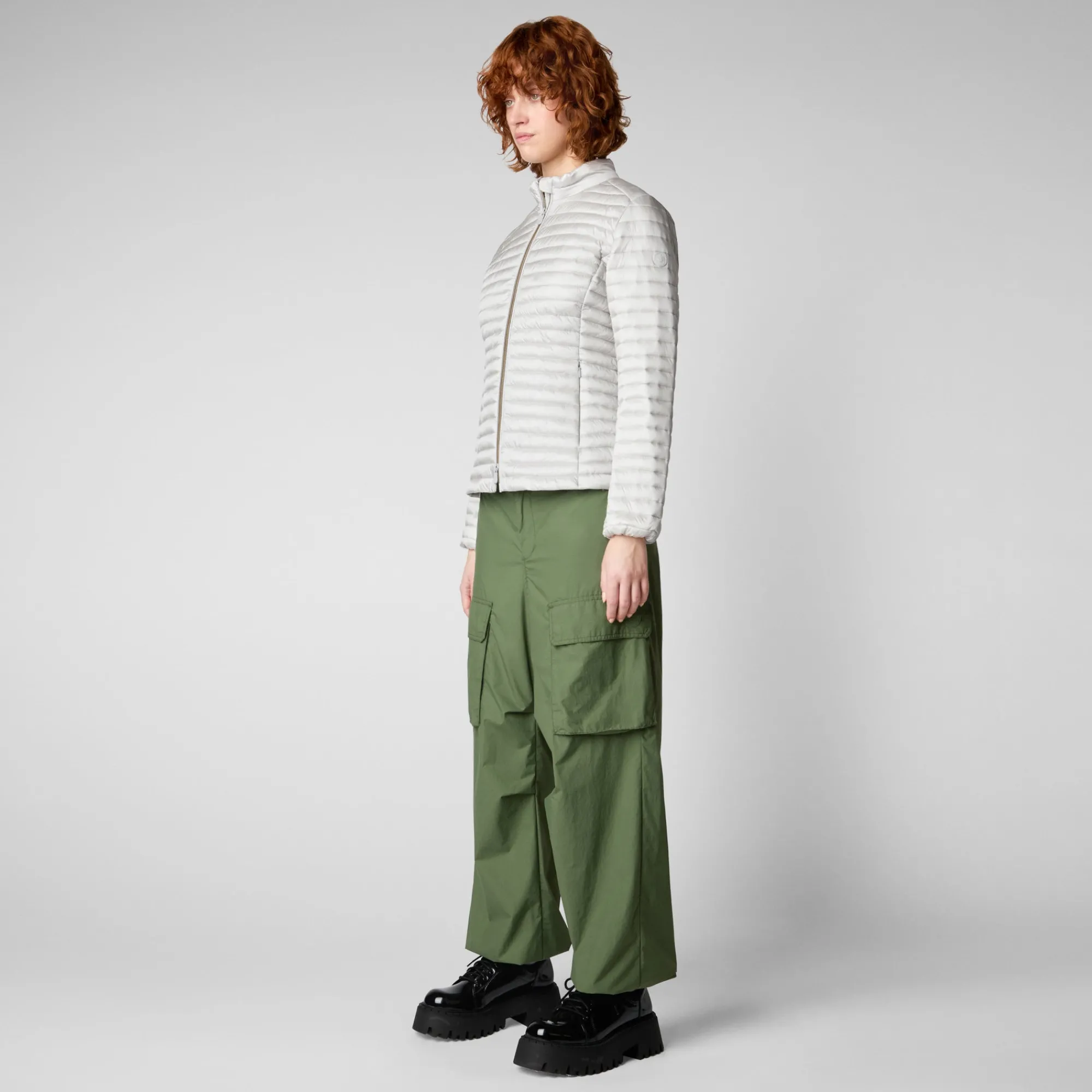Save The Duck Animal-Free Steppjacken>Animal-free Damen-steppjacke Andreina In Nebelgrau