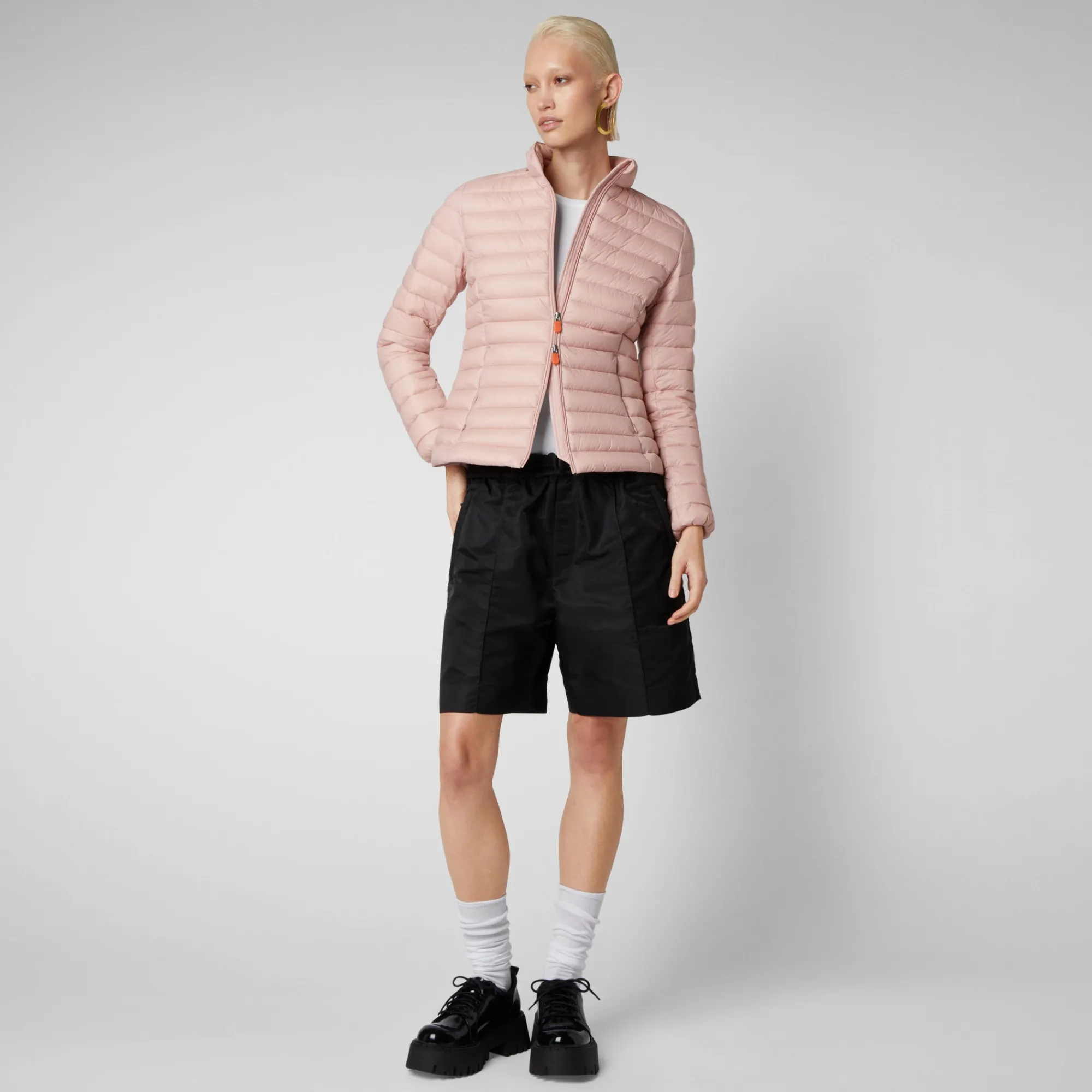 Save The Duck Animal-Free Steppjacken>Animal-free Damen-Steppjacke Carly In Blassrosa