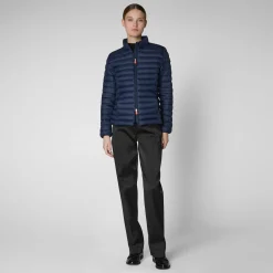 Save The Duck Animal-Free Steppjacken>Animal-free Damen-Steppjacke Carly In Marineblau