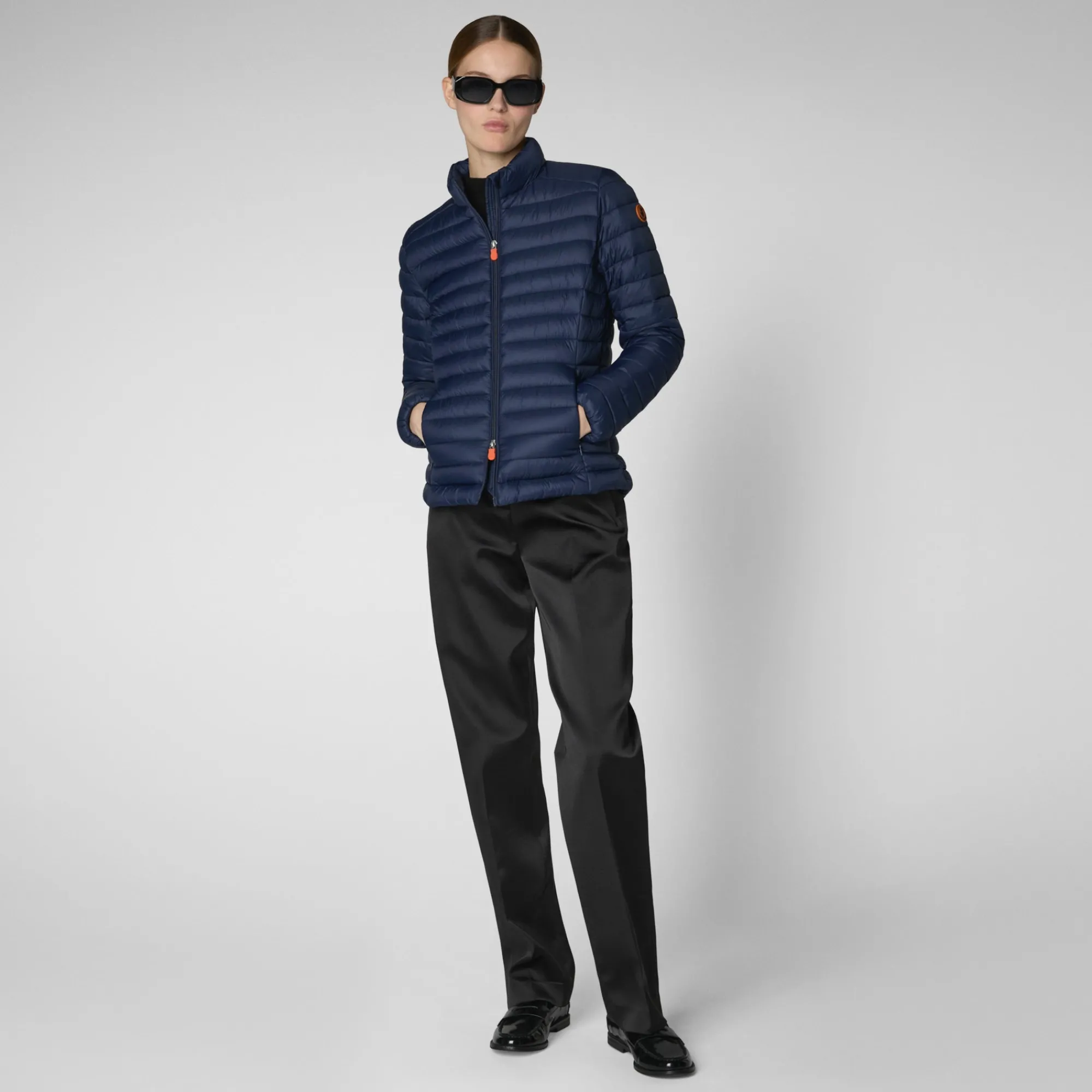 Save The Duck Animal-Free Steppjacken>Animal-free Damen-Steppjacke Carly In Marineblau