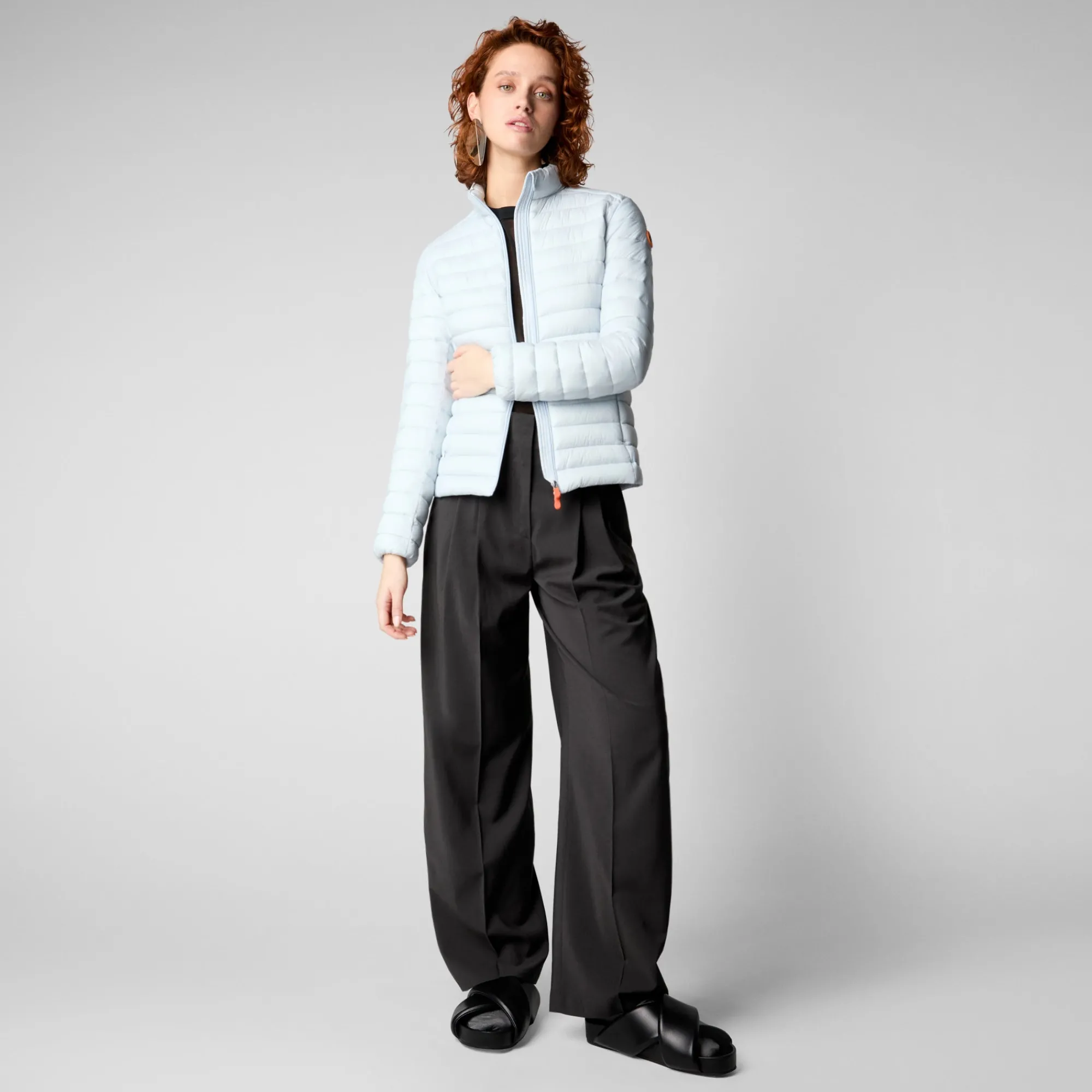 Save The Duck Animal-Free Steppjacken>ANIMAL-FREE DAMEN-STEPPJACKE Carly In Eisgrau