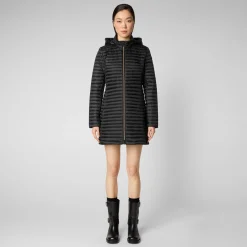 Save The Duck Animal-Free Steppjacken>Animal-free Damen-steppjacke Megs In Schwarz