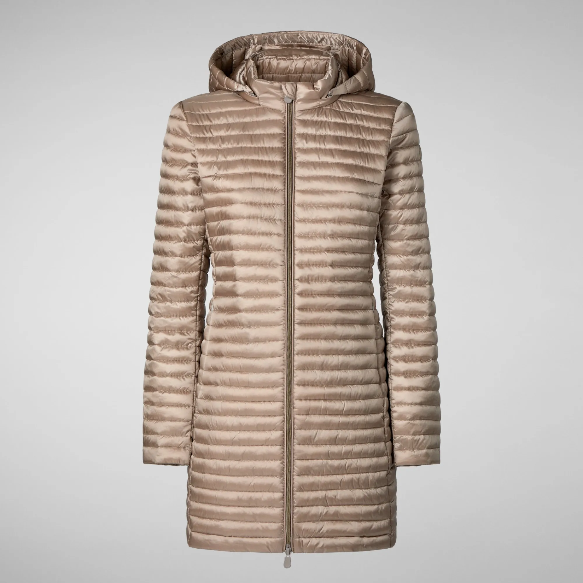 Save The Duck Animal-Free Steppjacken>Animal-free Damen-steppjacke Megs In Perlgrau