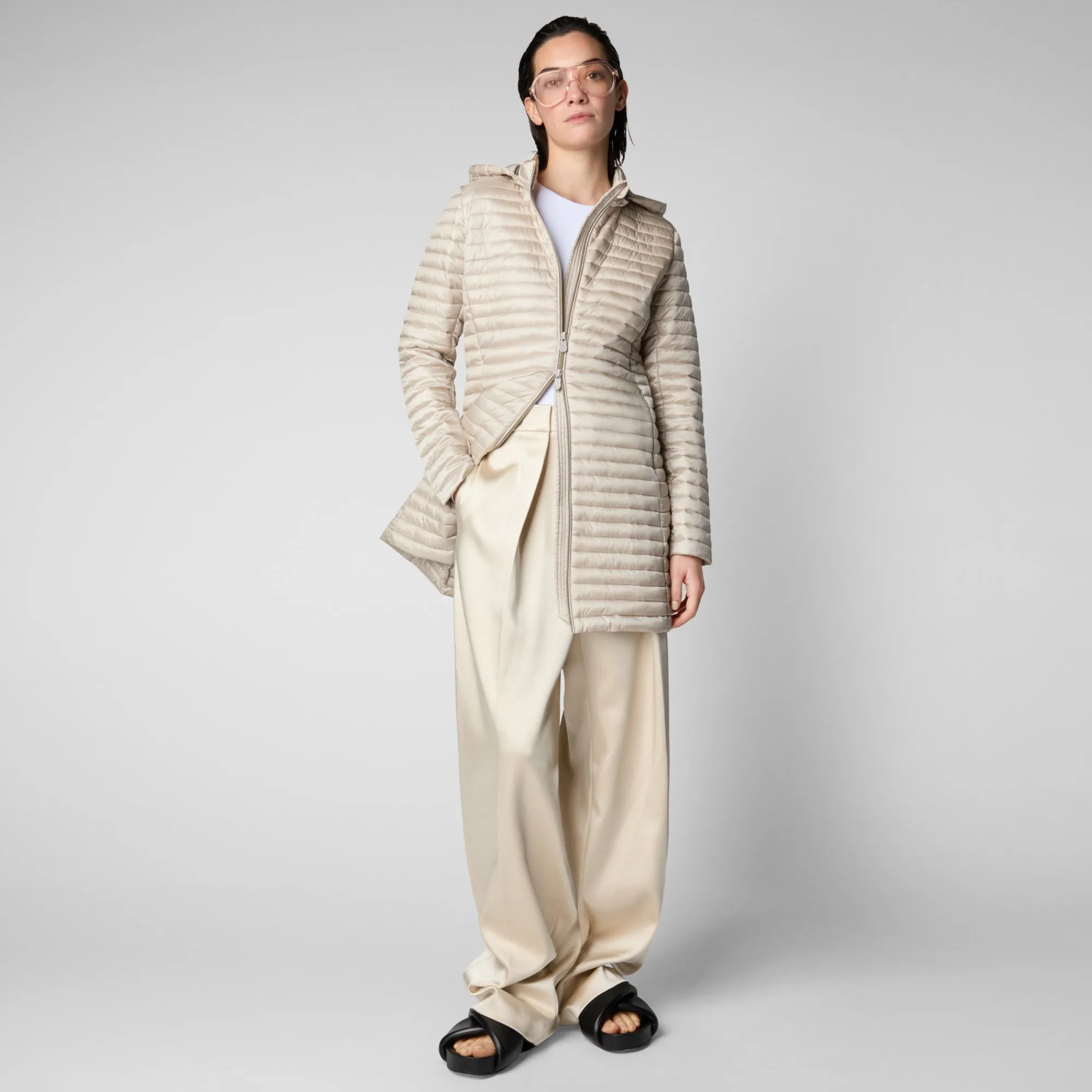 Save The Duck Animal-Free Steppjacken>ANIMAL-FREE DAMEN-STEPPJACKE Megs In Sandbeige