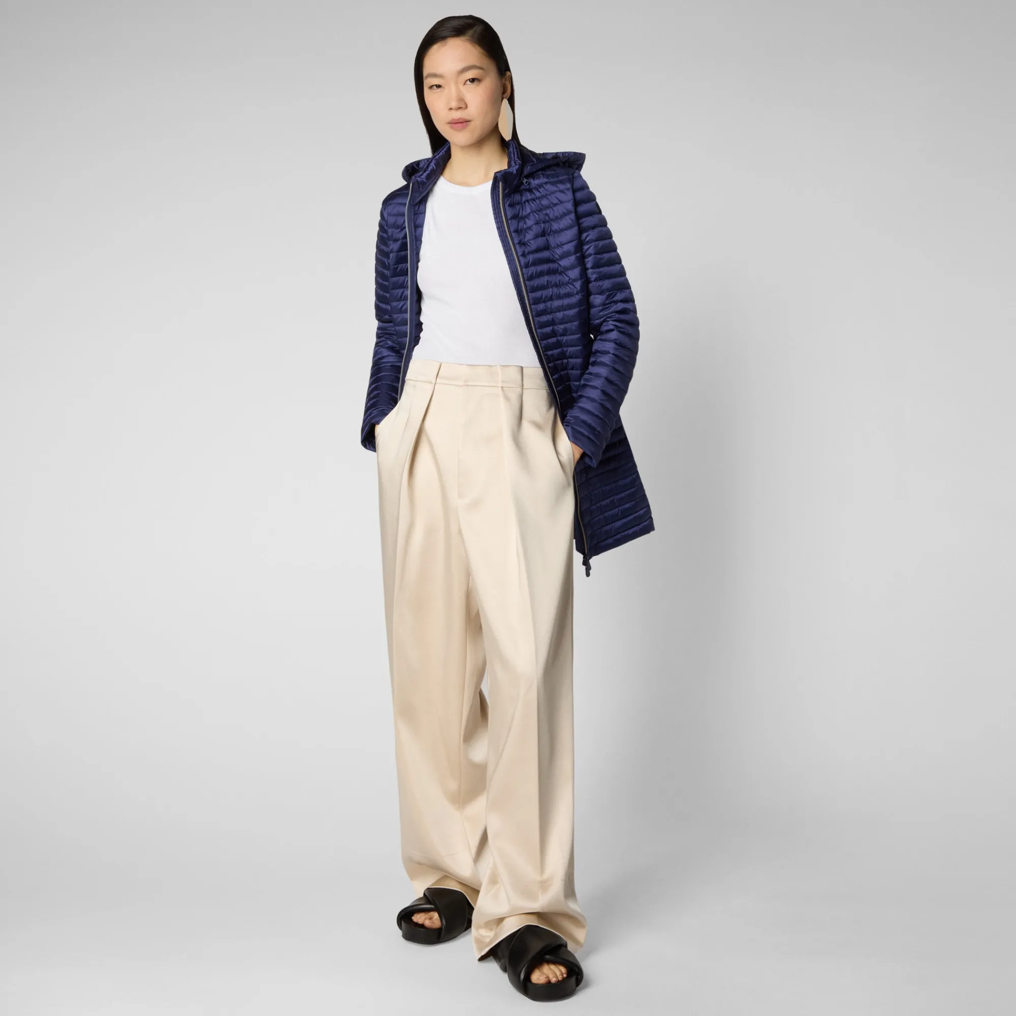 Save The Duck Animal-Free Steppjacken>Animal-free Damen-steppjacke Megs In Marineblau