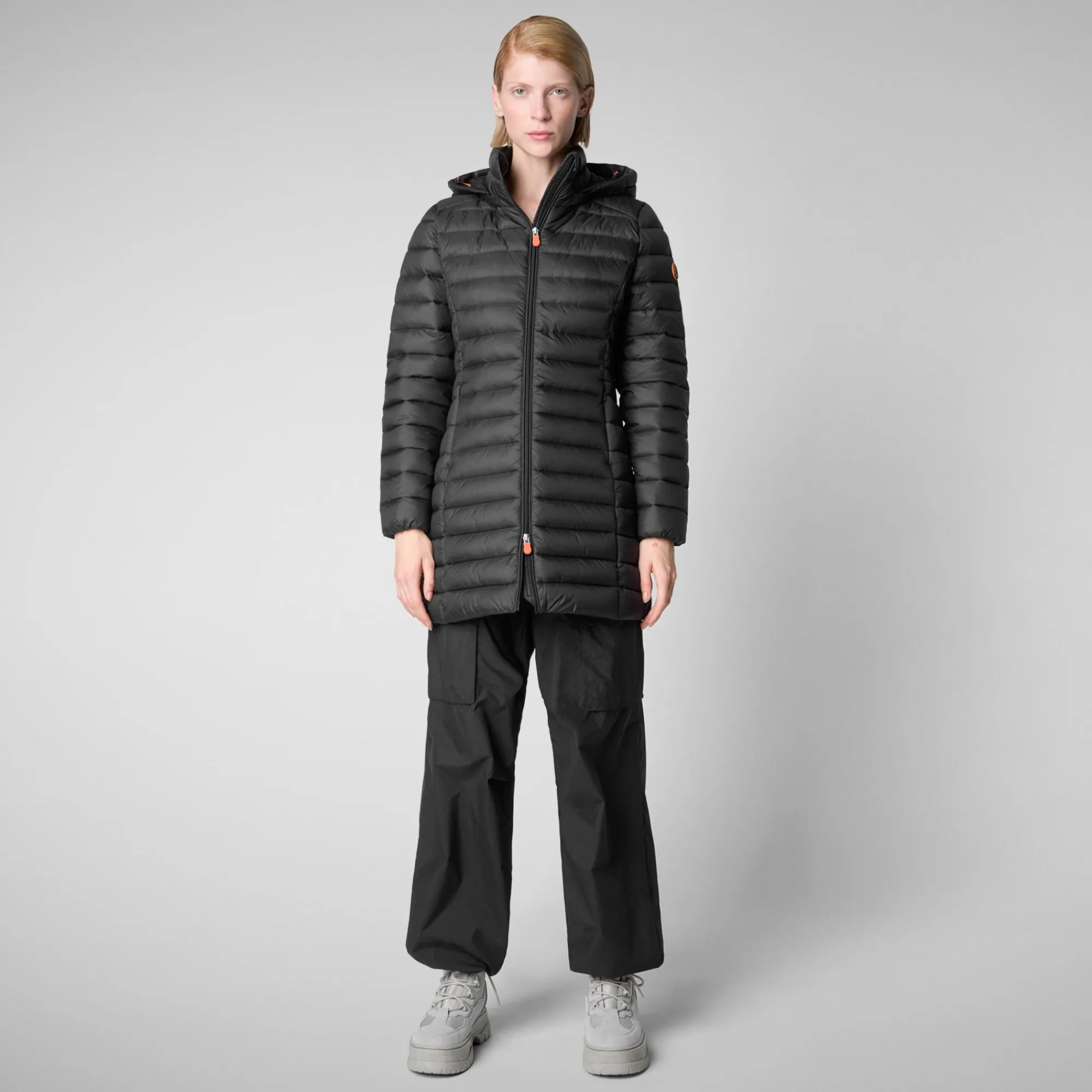 Save The Duck Animal-Free Steppjacken>Animal-free Damen-steppjacke Carol Mit Kapuze In Schwarz