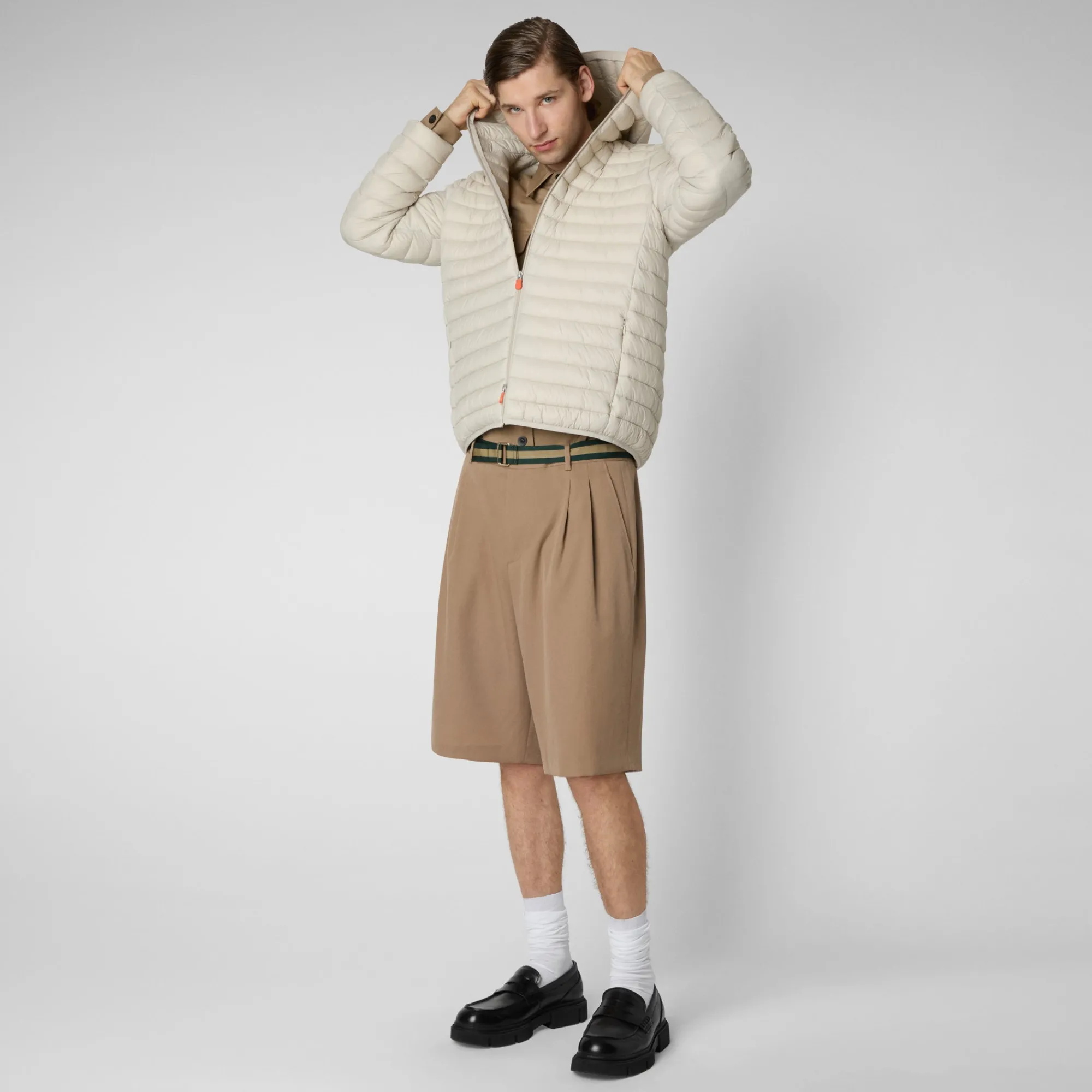 Save The Duck Animal-Free Steppjacken>Animal-free Herren-steppjacke Donald In Hellbeige