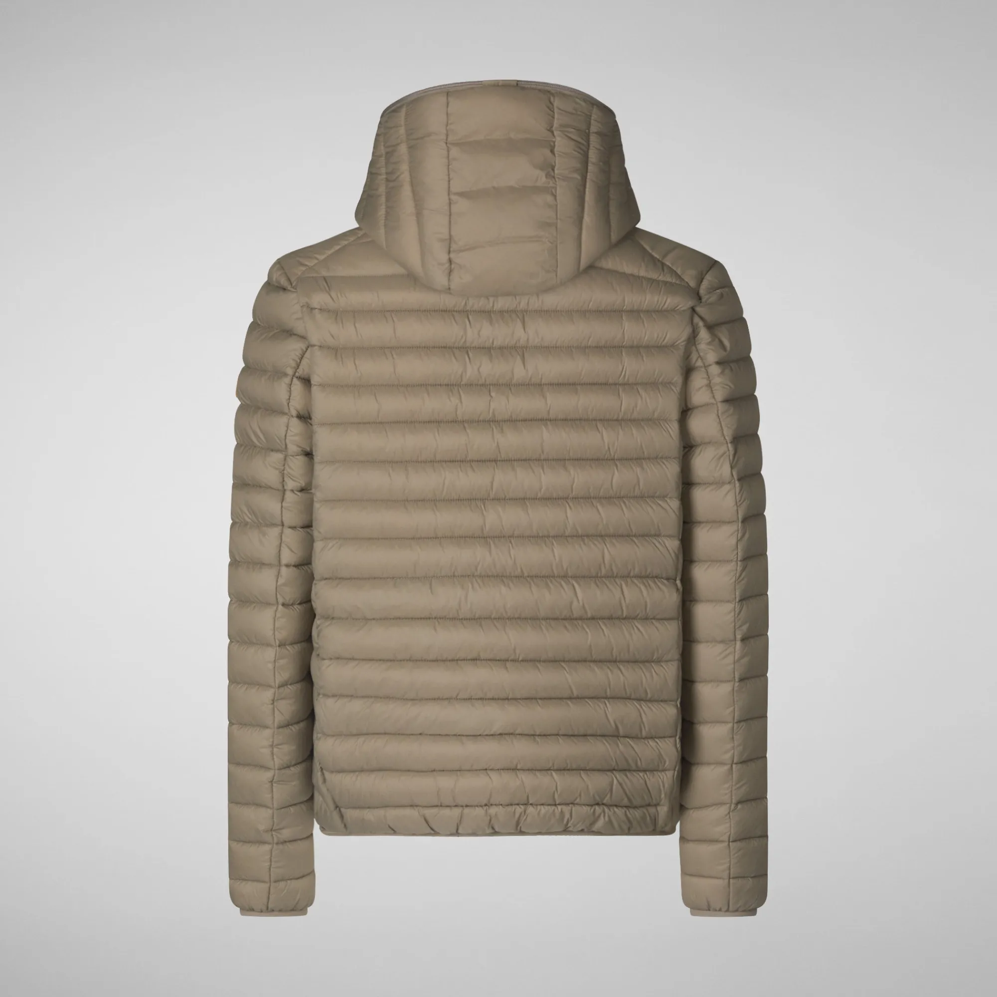 Save The Duck Animal-Free Steppjacken>Animal-free Herren-Steppjacke Donald Mit Kapuze In Elefantengrau