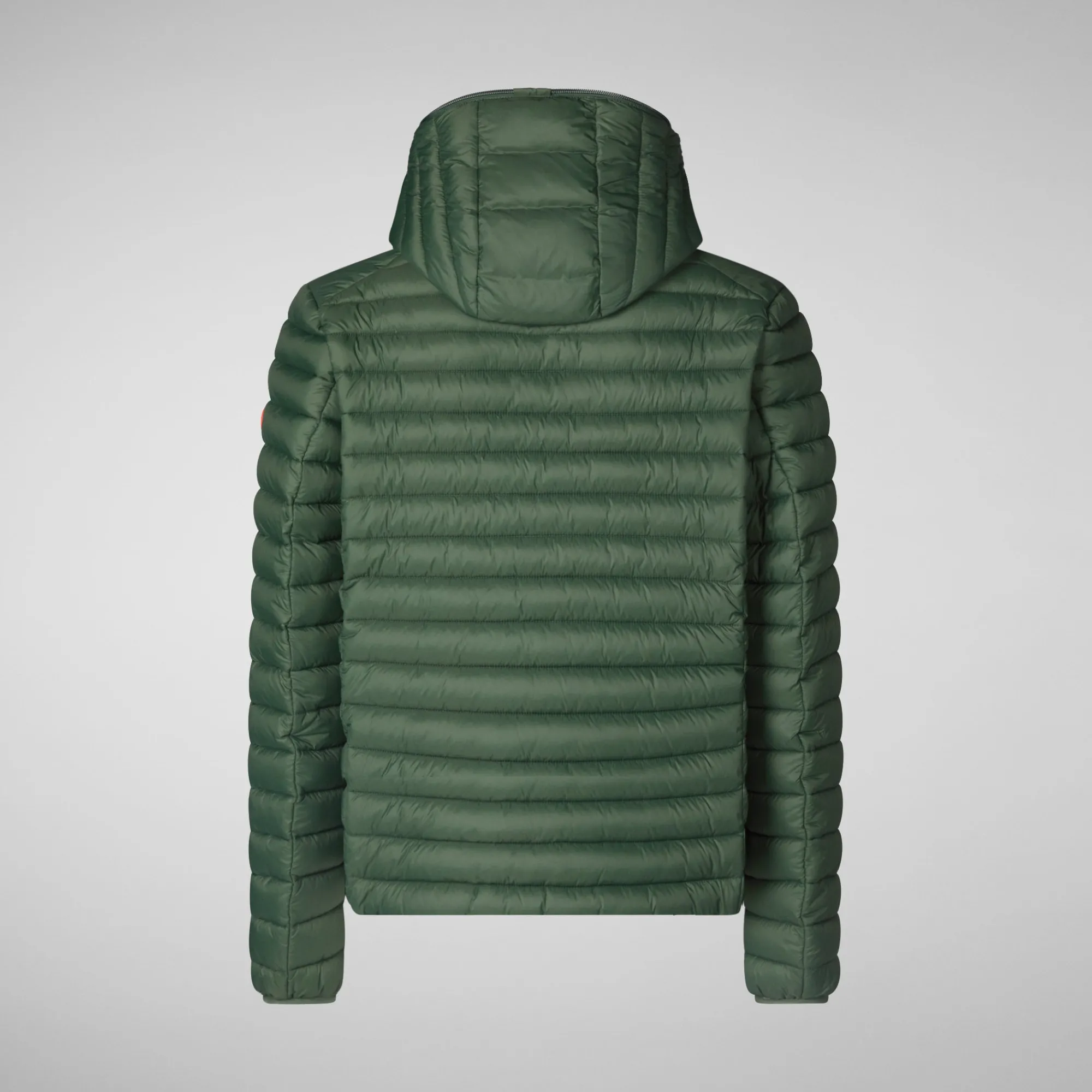Save The Duck Animal-Free Steppjacken>Animal-free Herren-steppjacke Donald Mit Kapuze In Thyme Green Thymiangrün