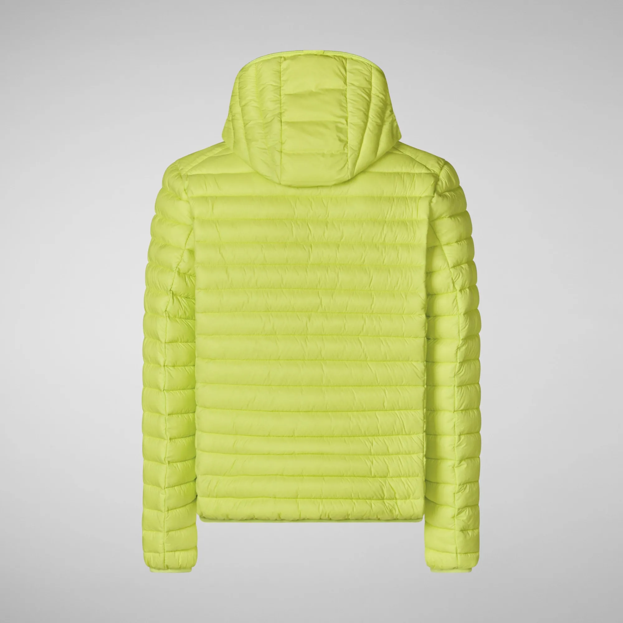 Save The Duck Animal-Free Steppjacken>Animal-free Herren-steppjacke Donald Mit Kapuze In Lichen Green Limettengrün