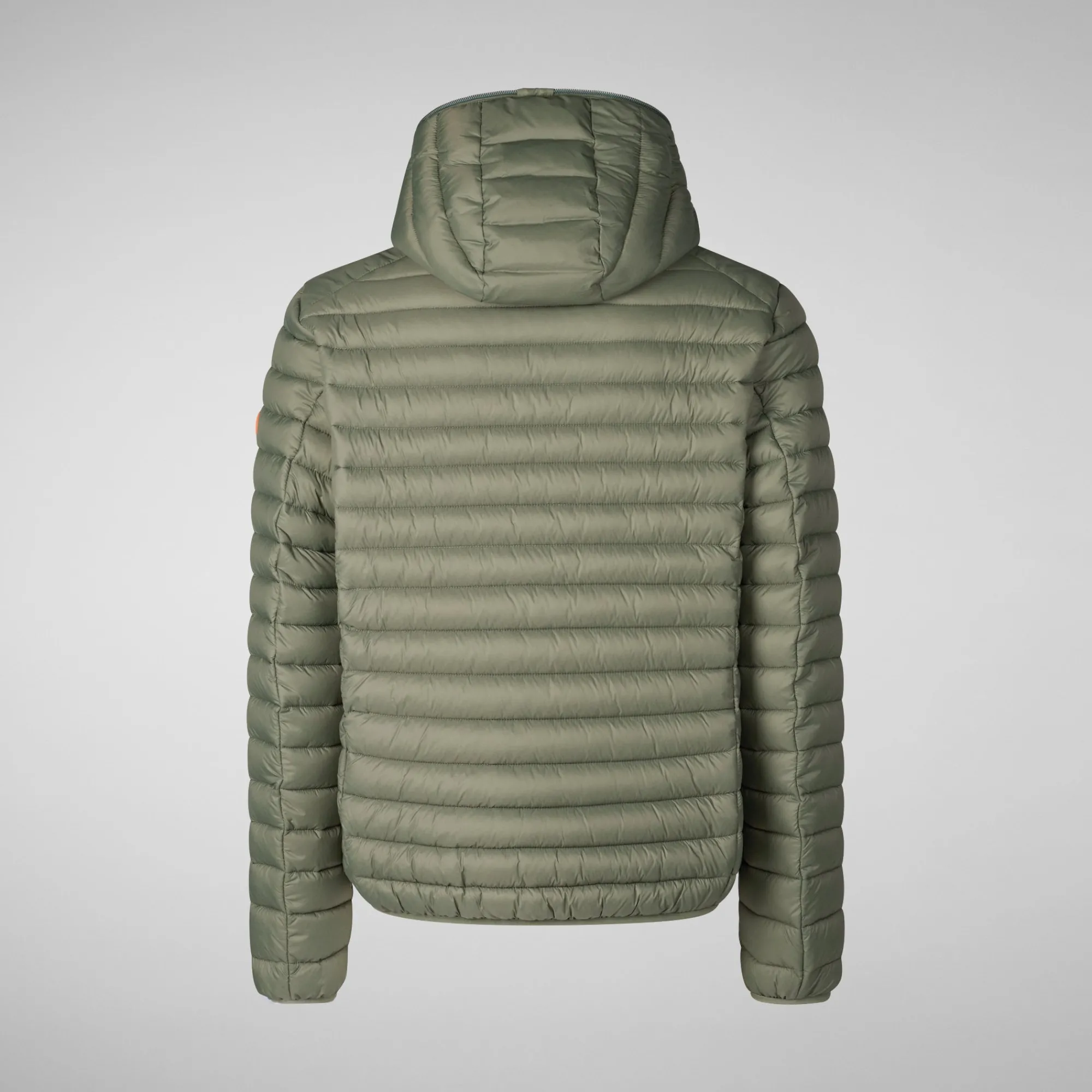 Save The Duck Animal-Free Steppjacken>Animal-free Herren-steppjacke Donald Mit Kapuze In Swamp Green Sumpfgrün