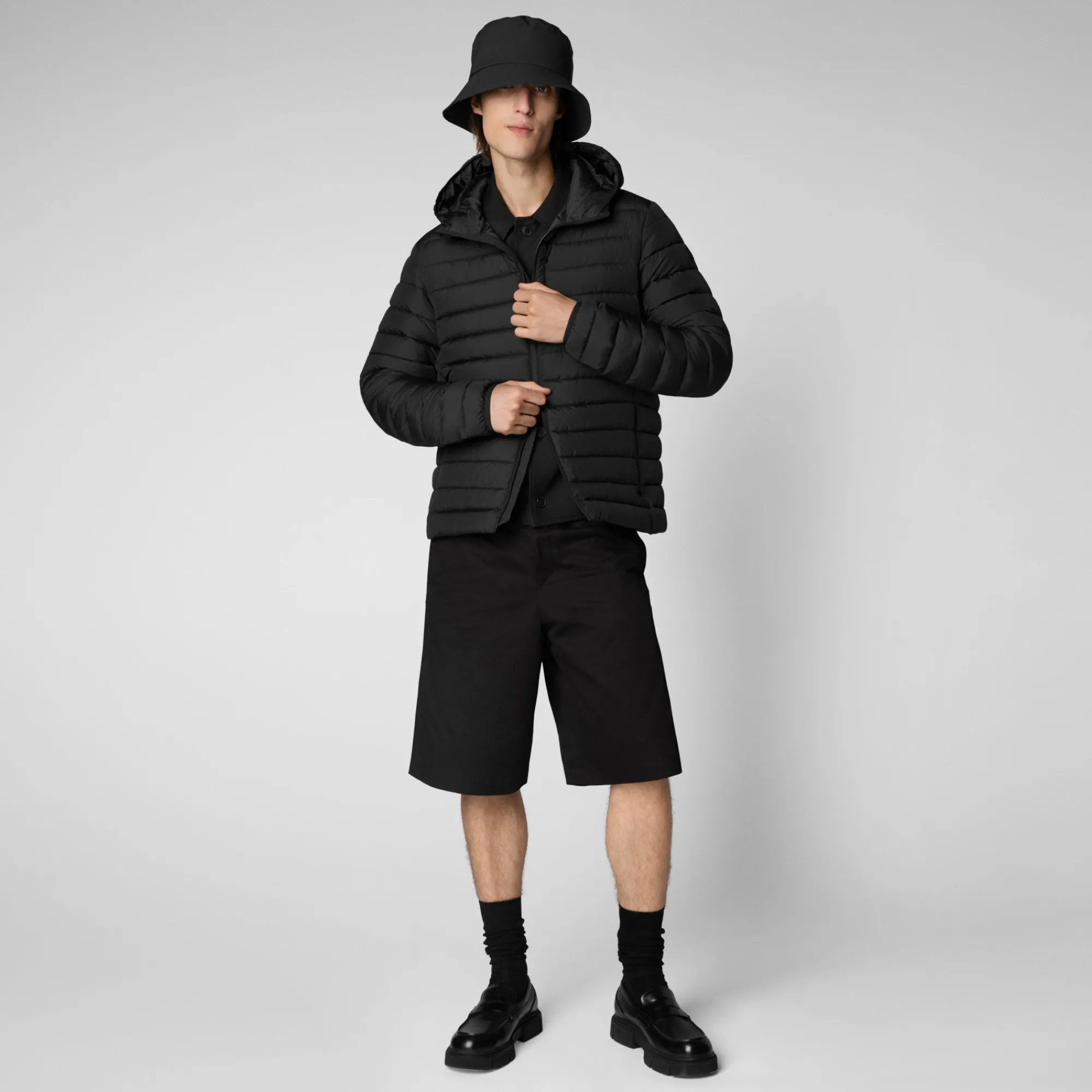 Save The Duck Animal-Free Steppjacken>Animal-free Herren-steppjacke Juncus In Schwarz