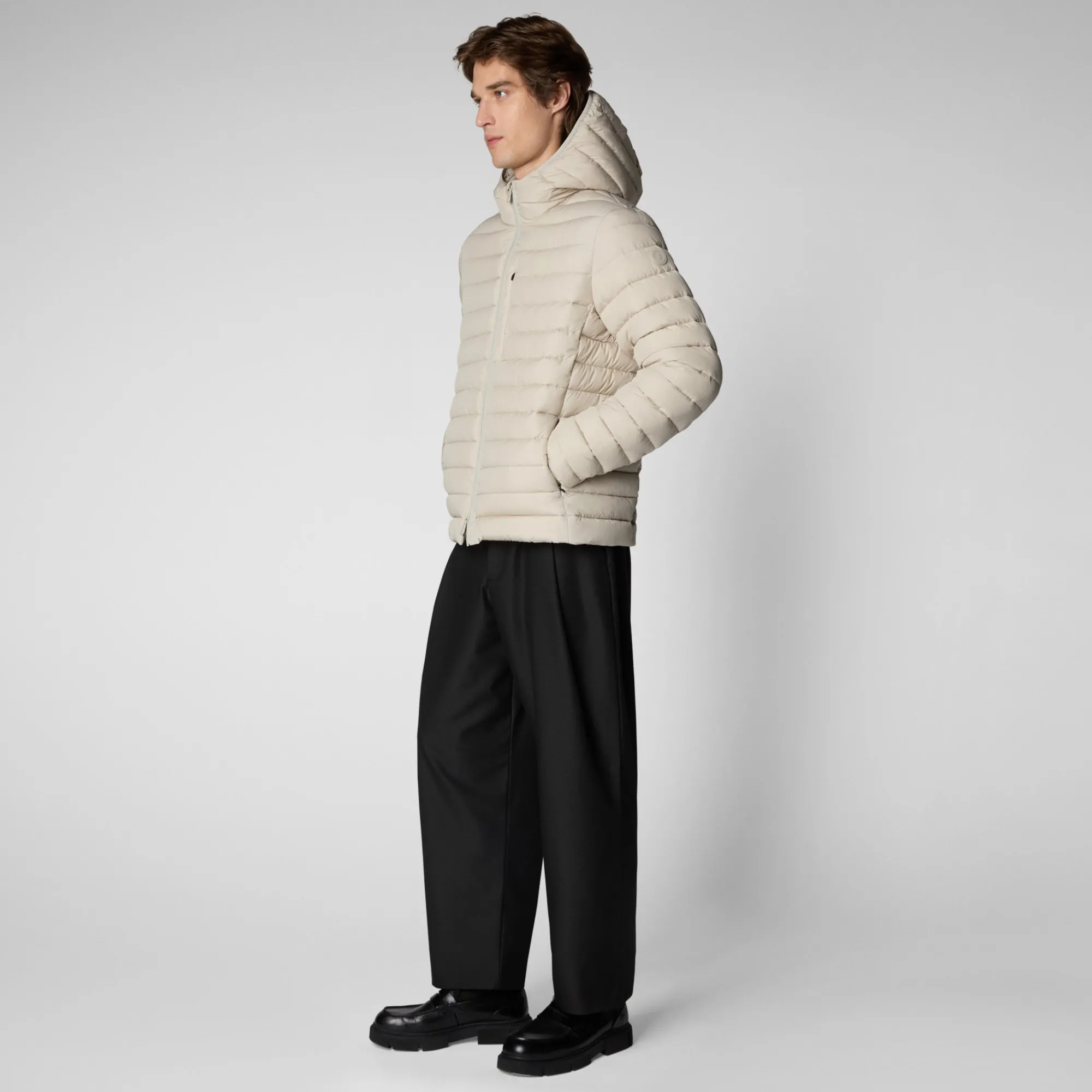 Save The Duck Animal-Free Steppjacken>Animal-free Herren-steppjacke Juncus In Hellbeige