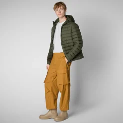 Save The Duck Animal-Free Steppjacken>Animal-free Herren-steppjacke Juncus In Olivgrün