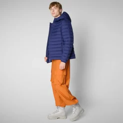 Save The Duck Animal-Free Steppjacken>Animal-free Herren-steppjacke Juncus In Eclipseblau
