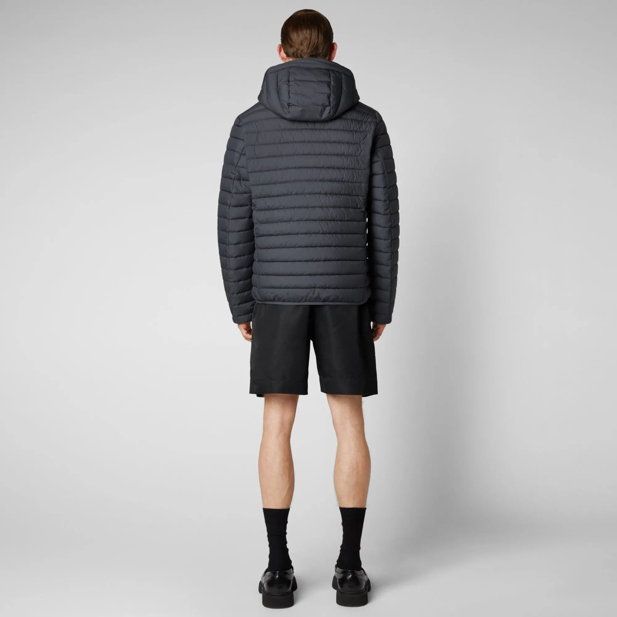 Save The Duck Animal-Free Steppjacken>Animal-free Herren-steppjacke Cael In Sturmgrau