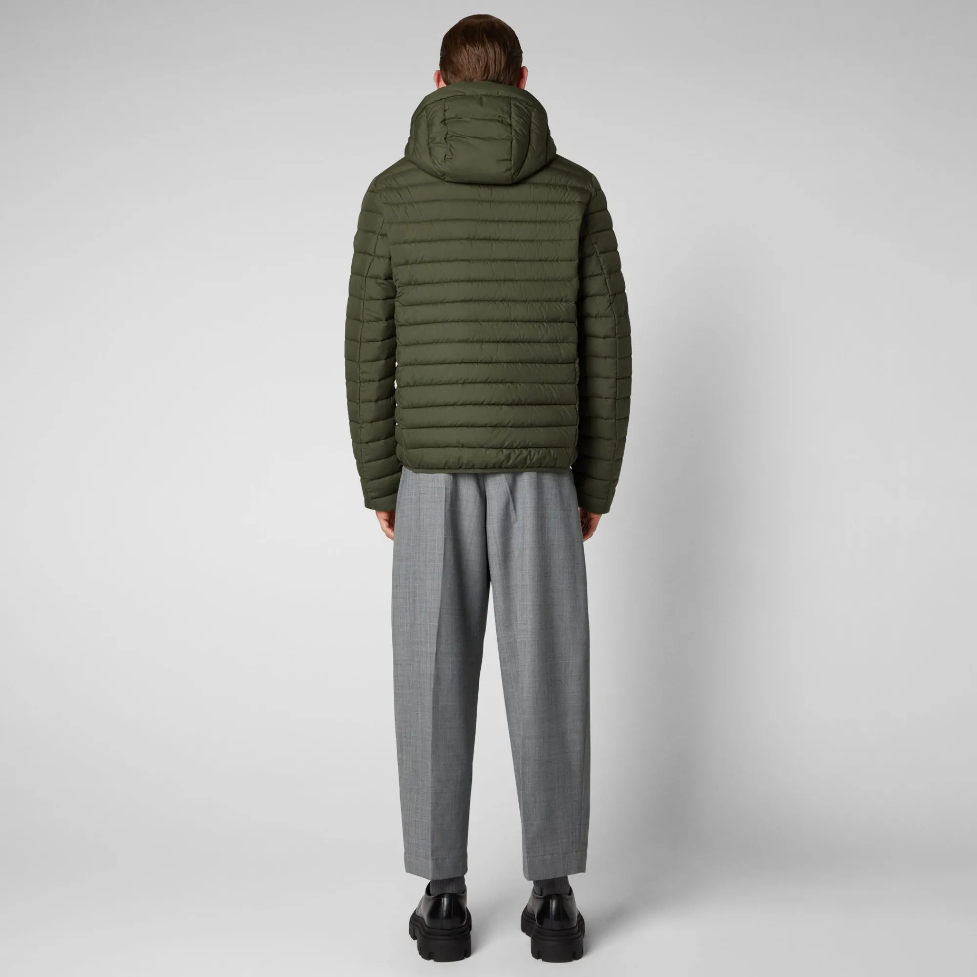 Save The Duck Animal-Free Steppjacken>Animal-free Herren-steppjacke Cael In Olivgrün