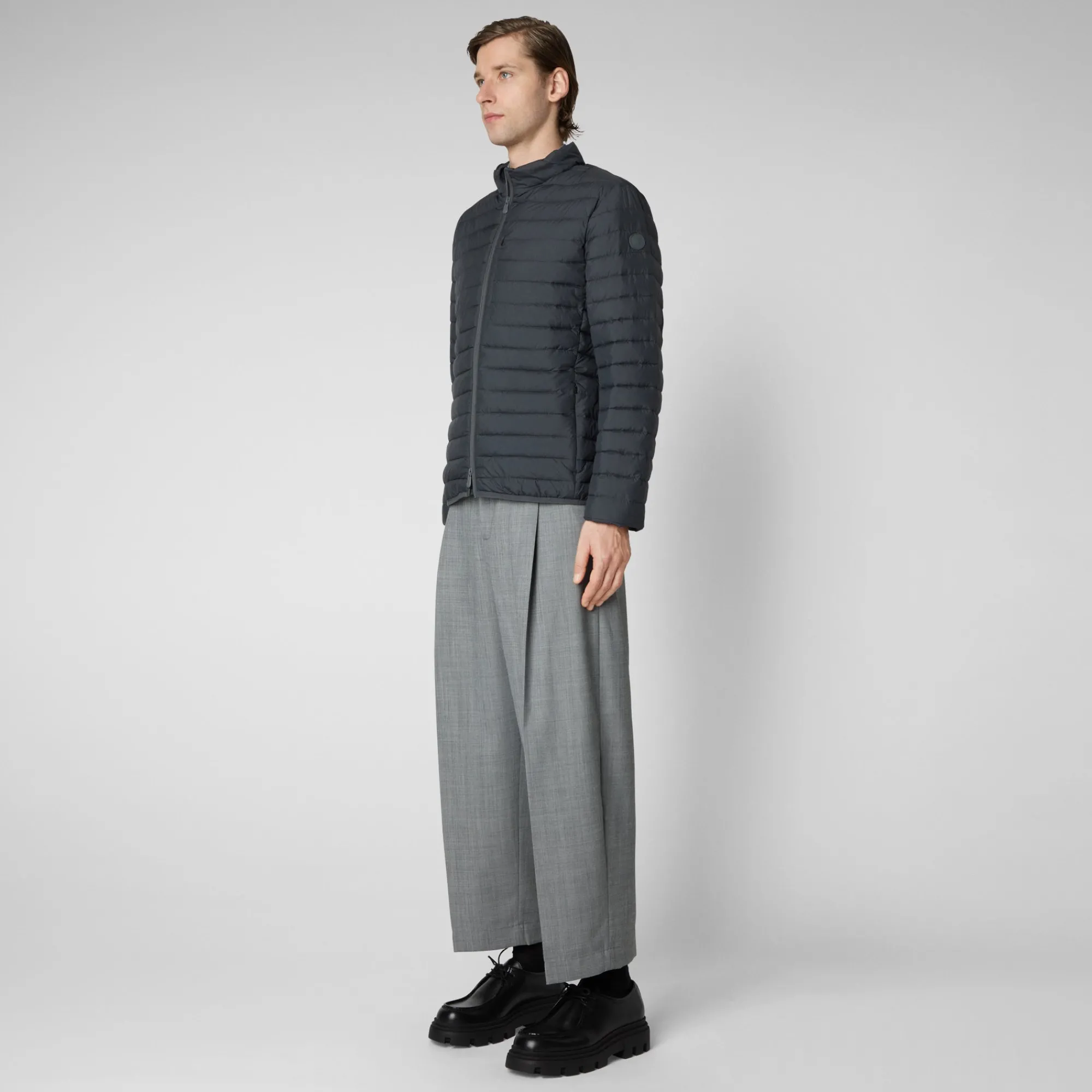 Save The Duck Animal-Free Steppjacken>ANIMAL-FREE HERREN-STEPPJACKE Puffer Cole In Sturmgrau