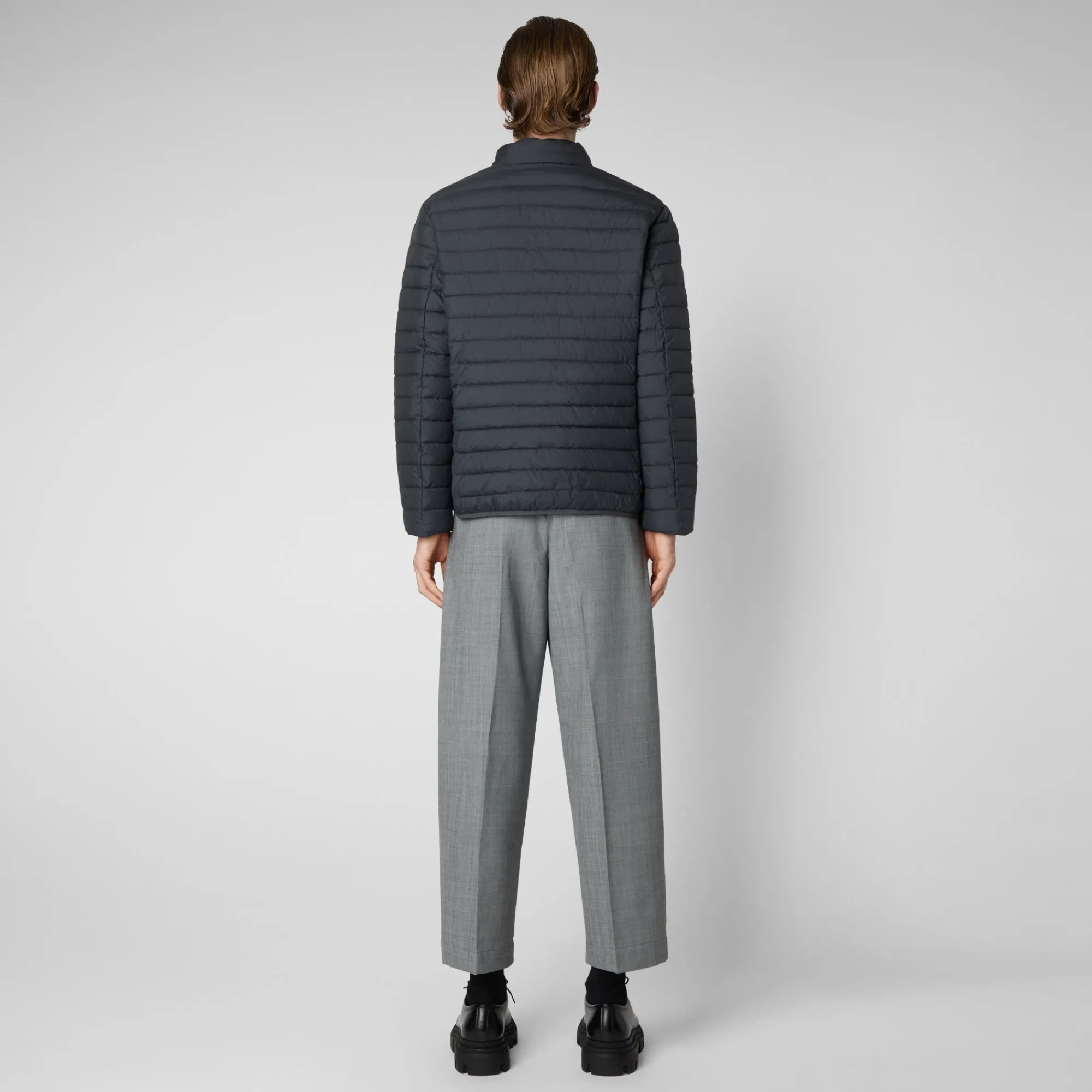 Save The Duck Animal-Free Steppjacken>ANIMAL-FREE HERREN-STEPPJACKE Puffer Cole In Sturmgrau