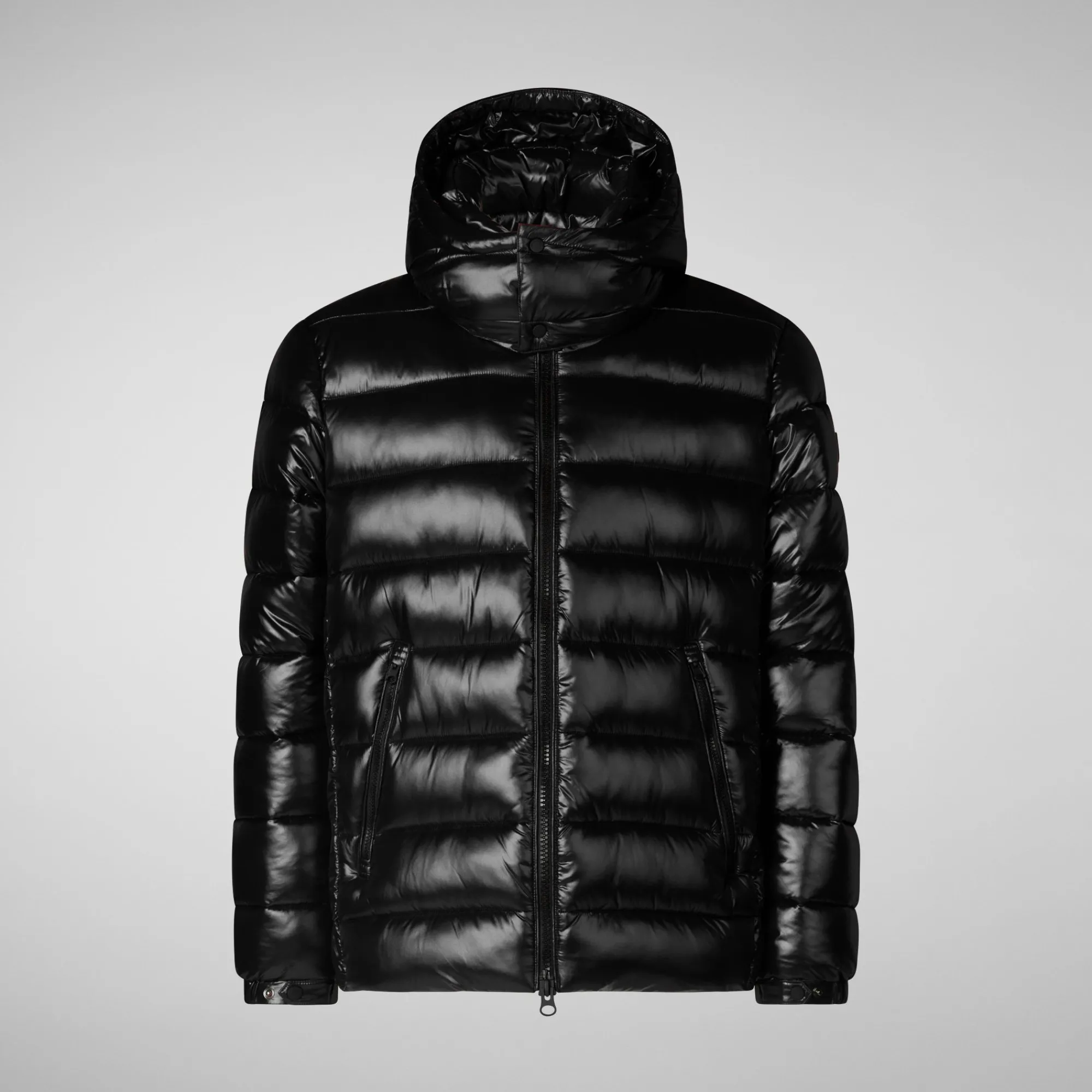 Save The Duck Animal-Free Steppjacken>Animal-free Herren-steppjacke Florian Mit Kapuze In Schwarz