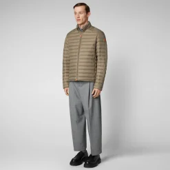 Save The Duck Animal-Free Steppjacken>ANIMAL-FREE HERREN-STEPPJACKE Puffer Alexander In Elefantengrau