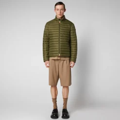 Save The Duck Animal-Free Steppjacken>Animal-free Herren-Steppjacke Alexander In Olivgrün