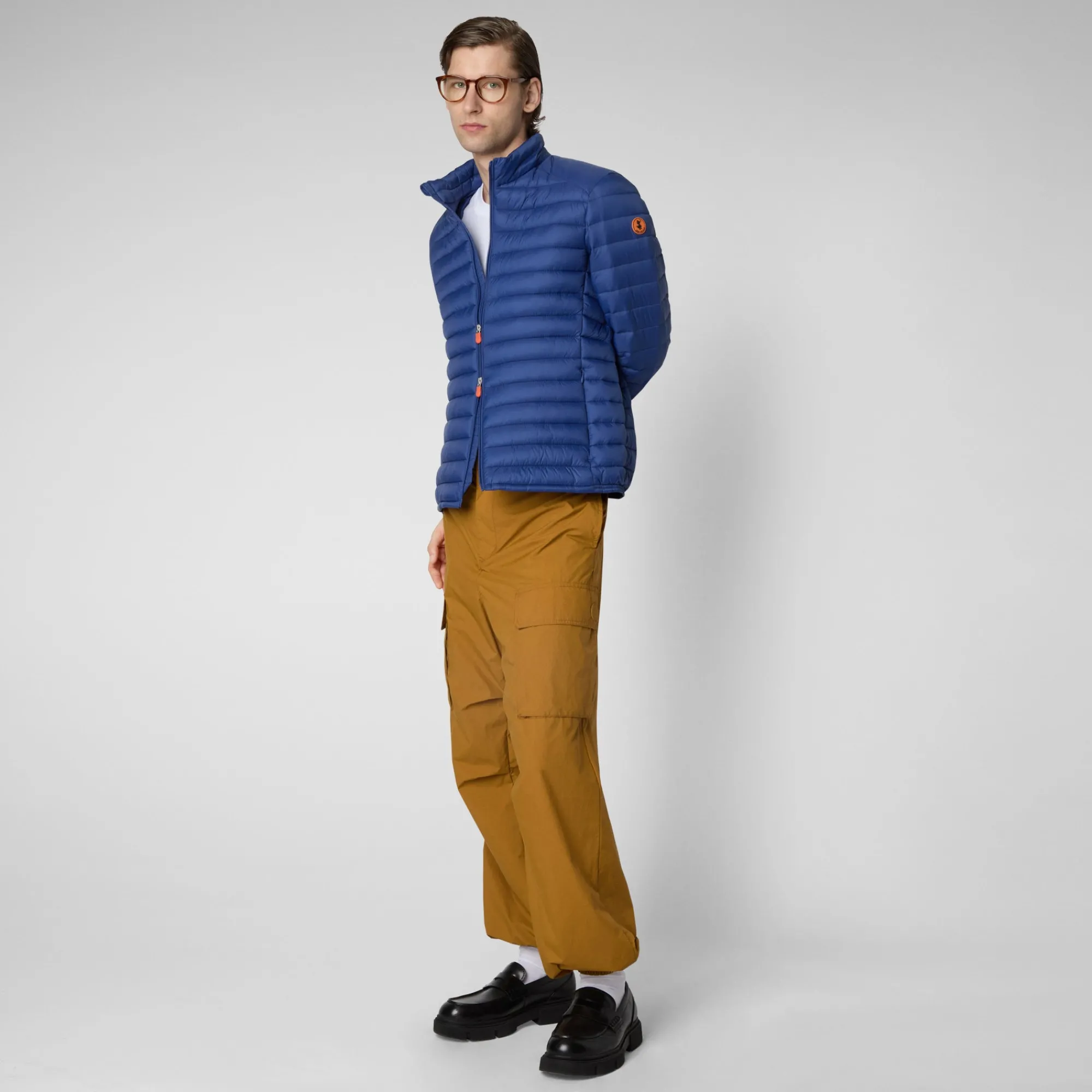 Save The Duck Animal-Free Steppjacken>Animal-free Herren-Steppjacke Alexander In Eclipse-Blau Eclipseblau