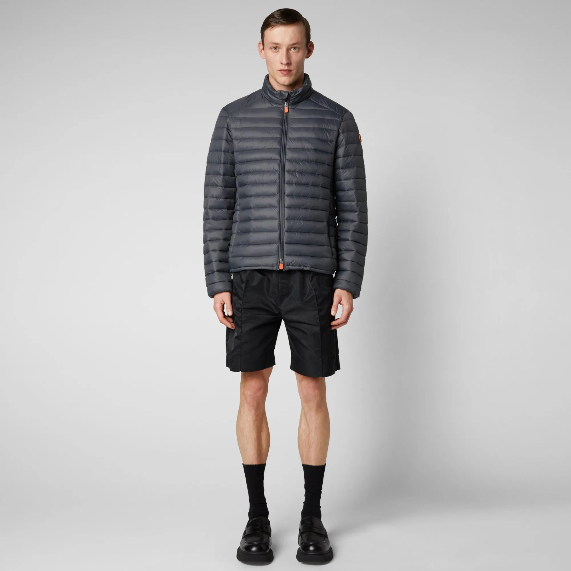 Save The Duck Animal-Free Steppjacken>ANIMAL-FREE HERREN-STEPPJACKE Puffer Alexander In Sturmgrau