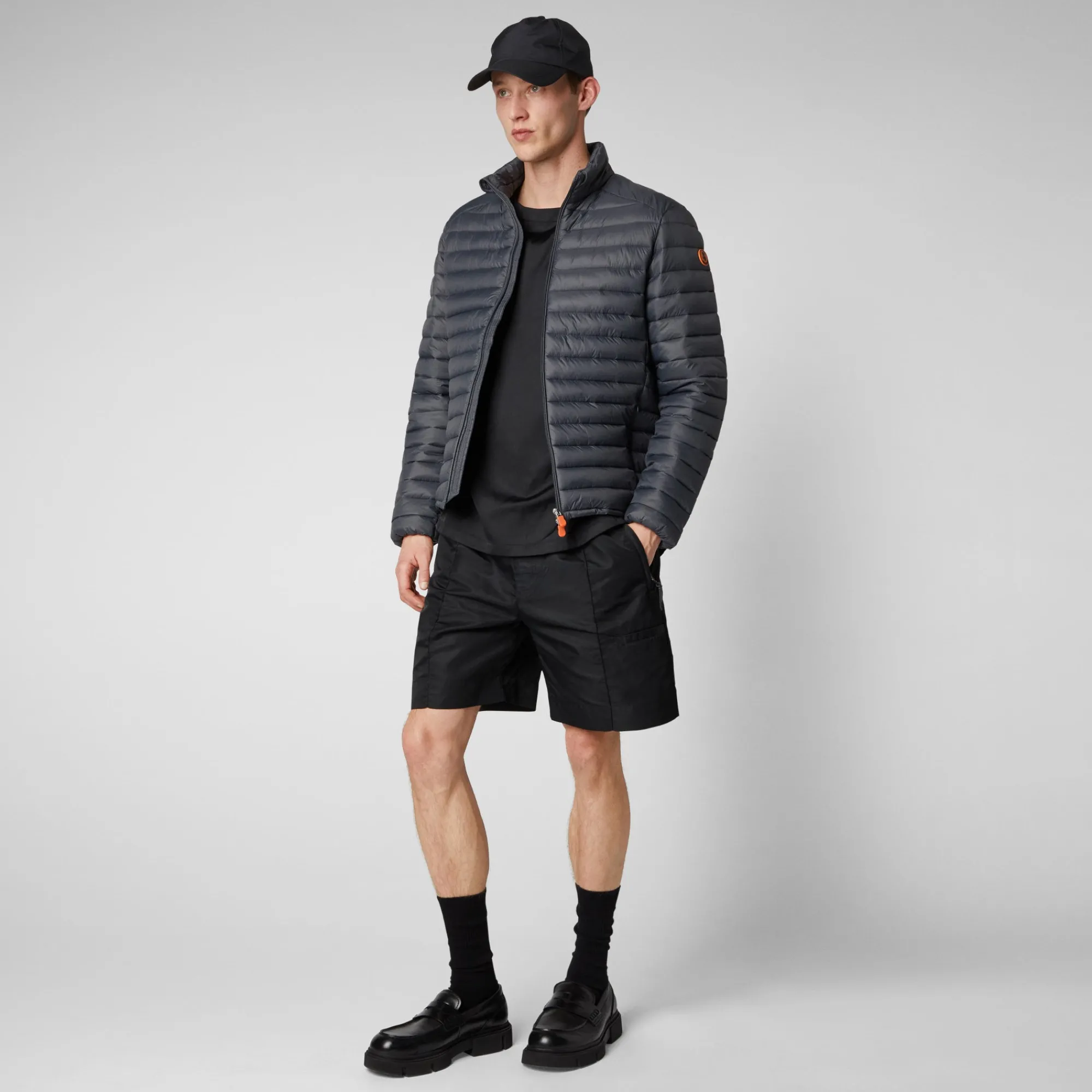 Save The Duck Animal-Free Steppjacken>ANIMAL-FREE HERREN-STEPPJACKE Puffer Alexander In Sturmgrau