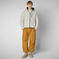 Save The Duck Animal-Free Steppjacken>Animal-free Herren-steppjacke Ezra In Hellbeige
