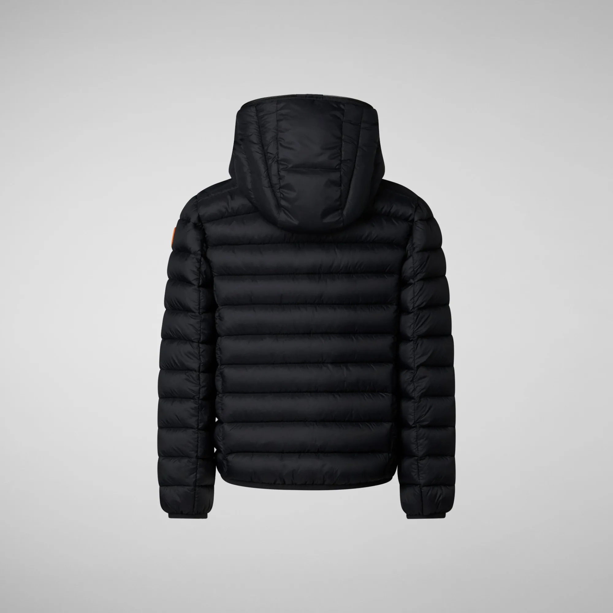 Save The Duck Animal-Free Steppjacken>Animal-free Jungen-steppjacke Dony In Schwarz And Ginger Lining Schwarz und ginger lining