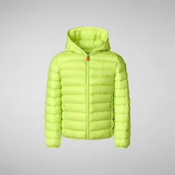 Save The Duck Animal-Free Steppjacken>Animal-free Jungen-steppjacke Dony In Lichen Green Limettengrün