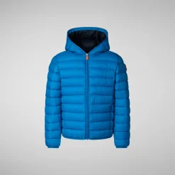 Save The Duck Animal-Free Steppjacken>Animal-free Jungen-steppjacke Dony In Blaubeere