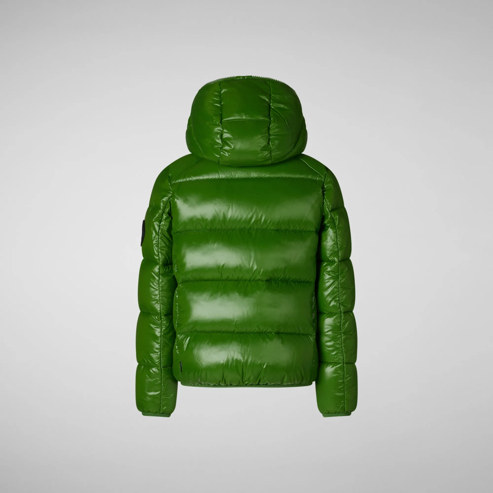 Save The Duck Animal-Free Steppjacken>Animal-free Jungen-steppjacke Keegan In Grass Green Wolf Pri Grasgrüner Druck