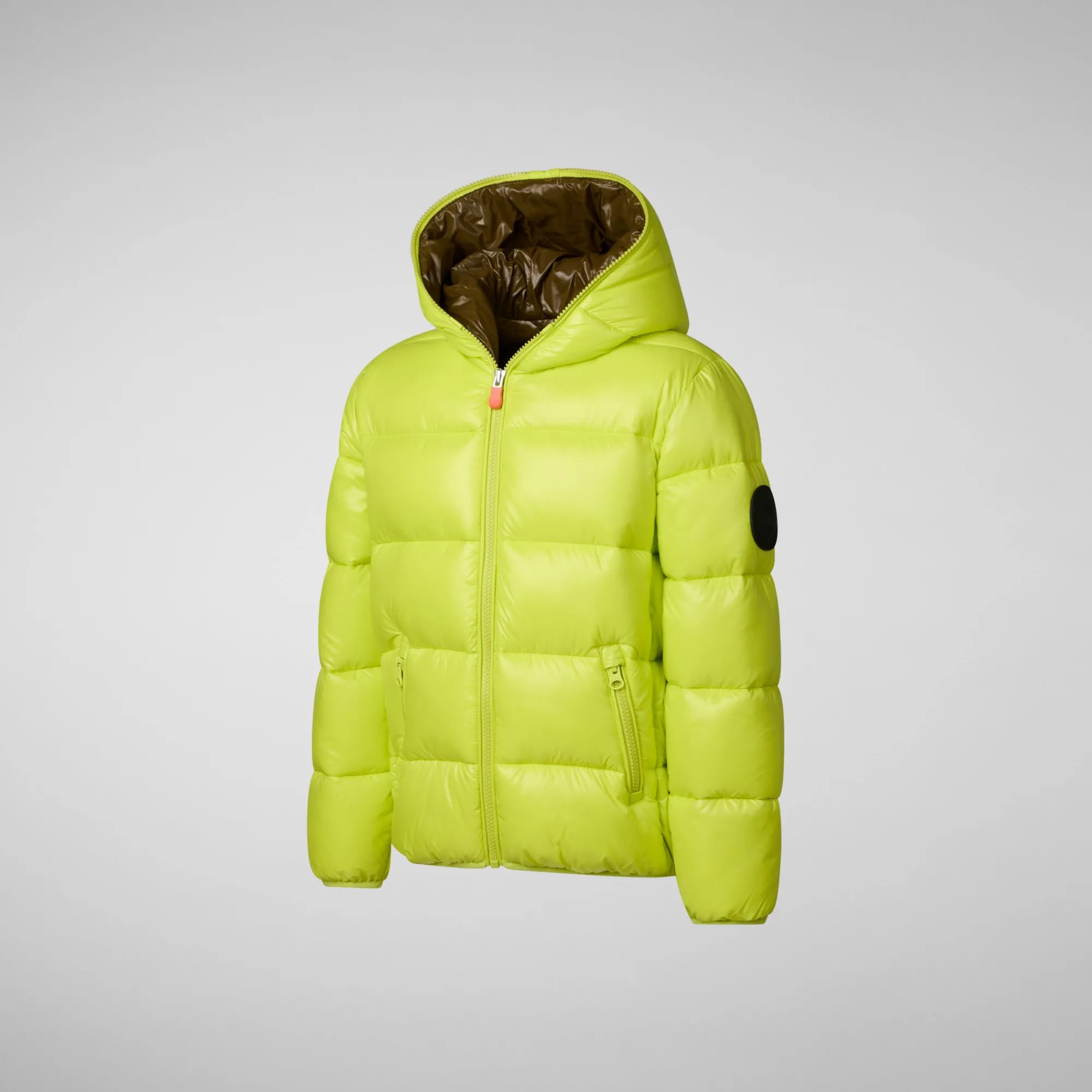 Save The Duck Animal-Free Steppjacken>Animal-free Mädchen-Steppjacke Kate In Lichen Green Limettengrün