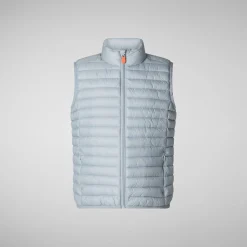 Save The Duck Westen|Westen>ANIMAL-FREE UNISEX-STEPPJACKE DOLIN In Schiefergrau